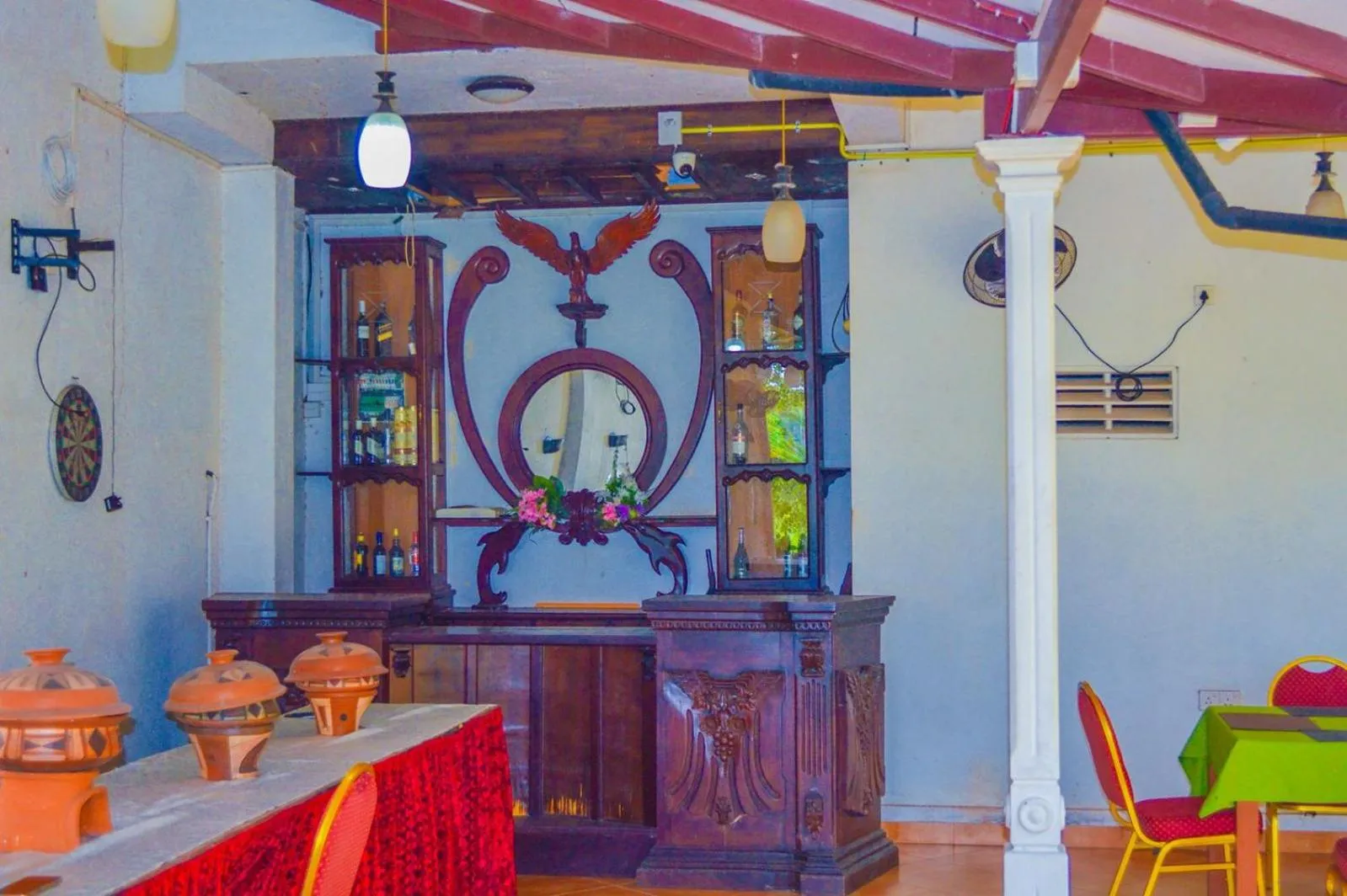 Seating area in Airport Green View Hotel Katunayake