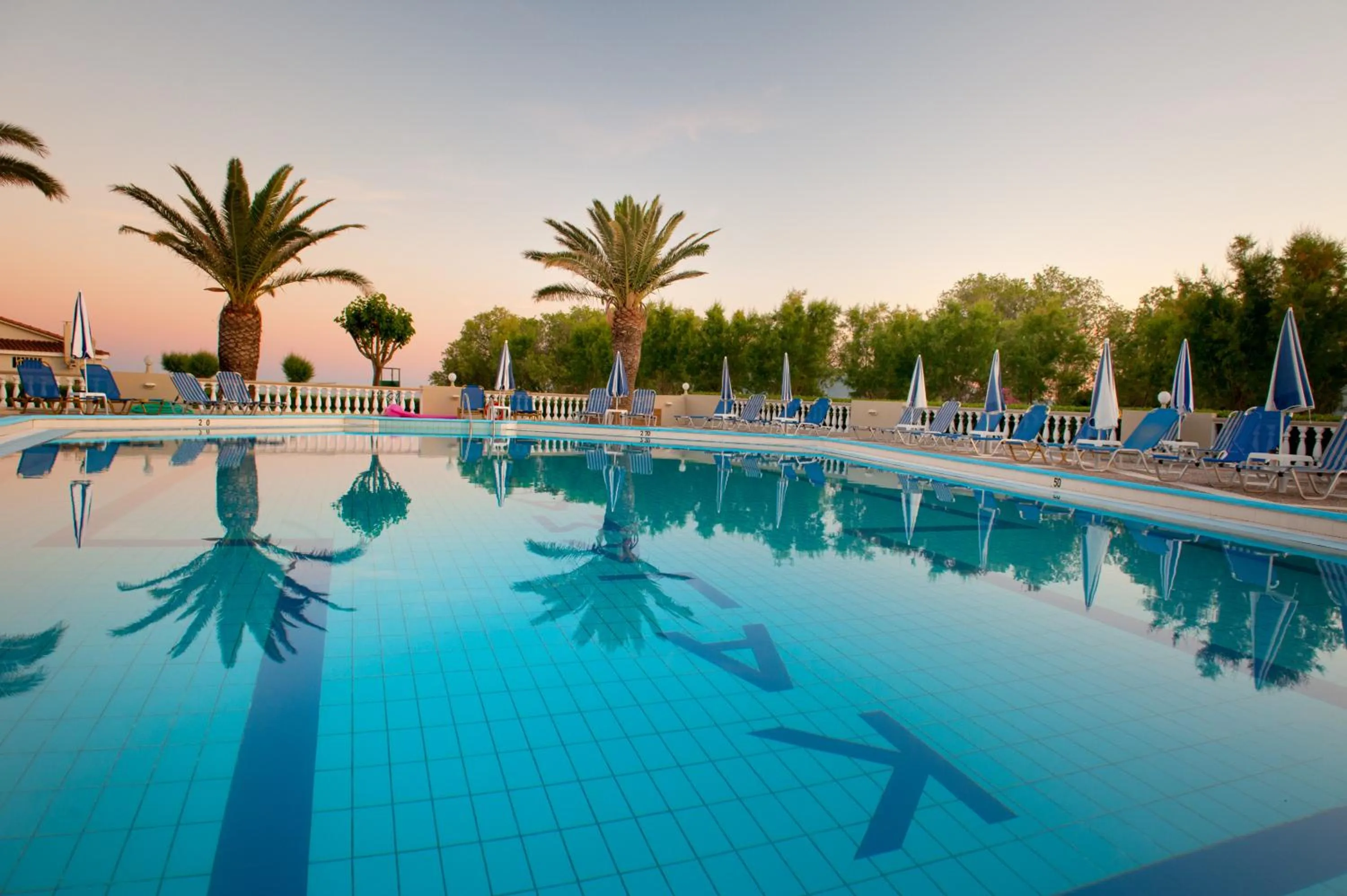 Swimming pool in Kalamaki Beach Hotel, Zakynthos Island
