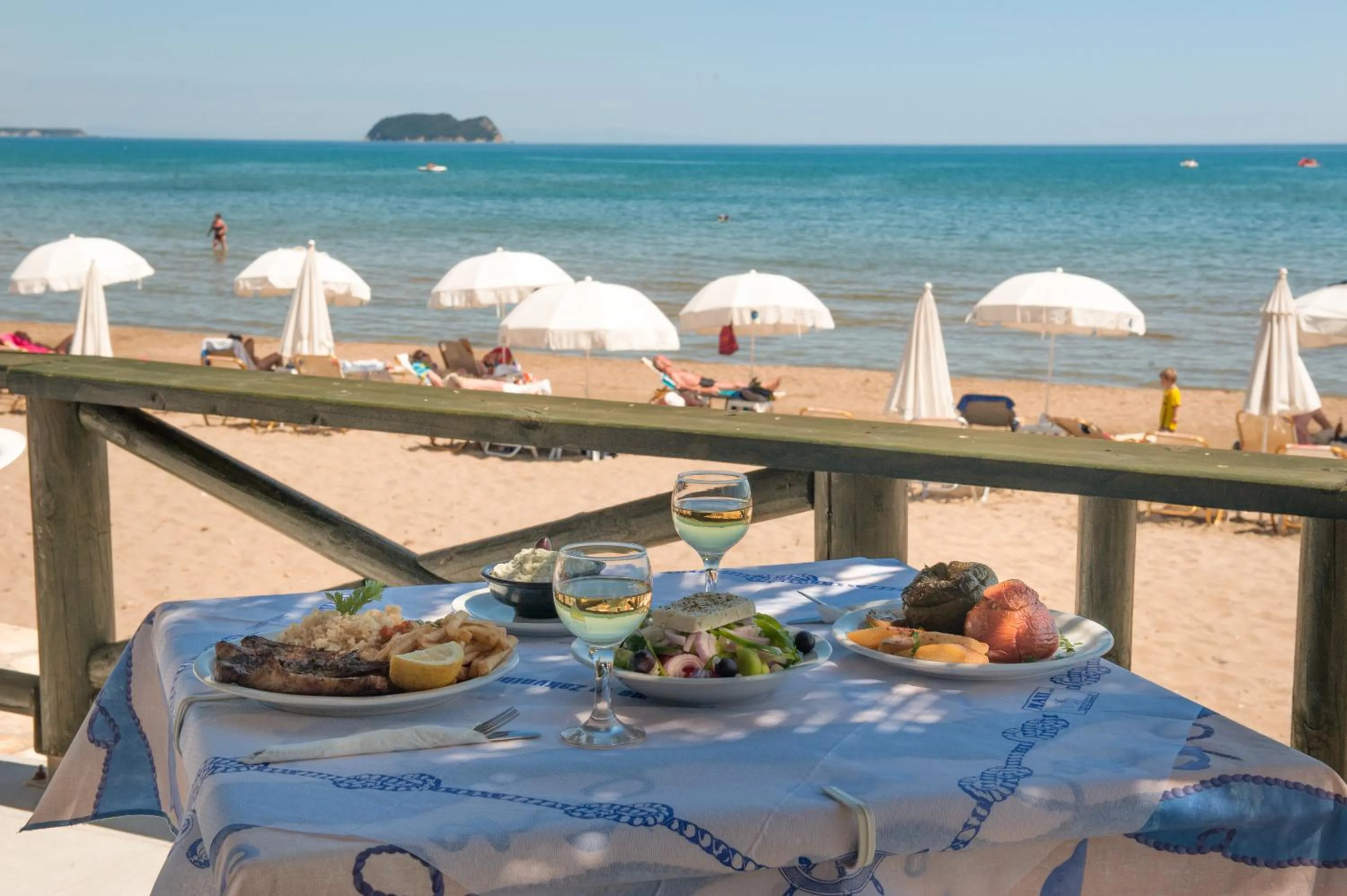 Restaurant/places to eat in Kalamaki Beach Hotel, Zakynthos Island