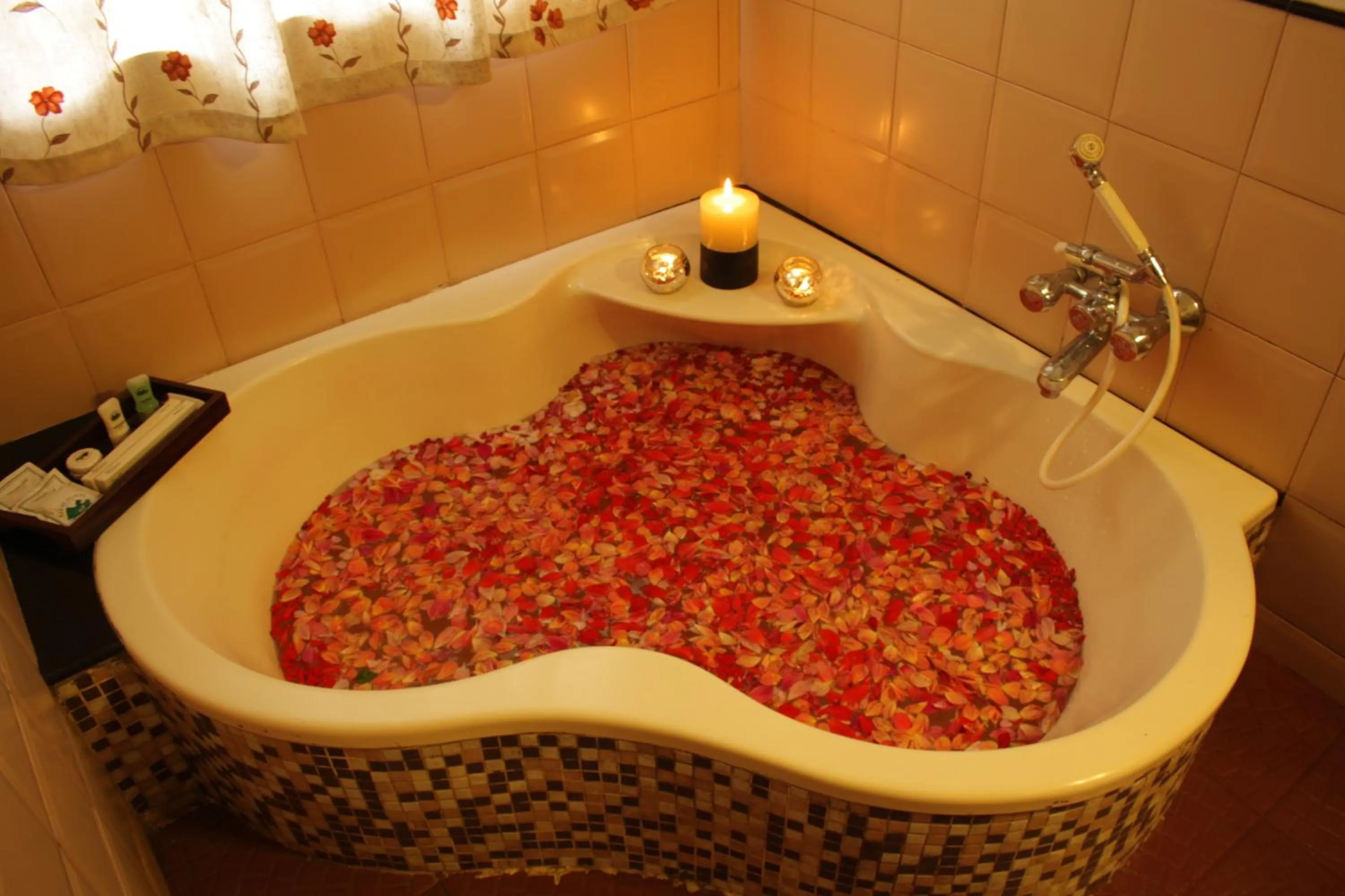 Decorative detail in Ayur County Resort