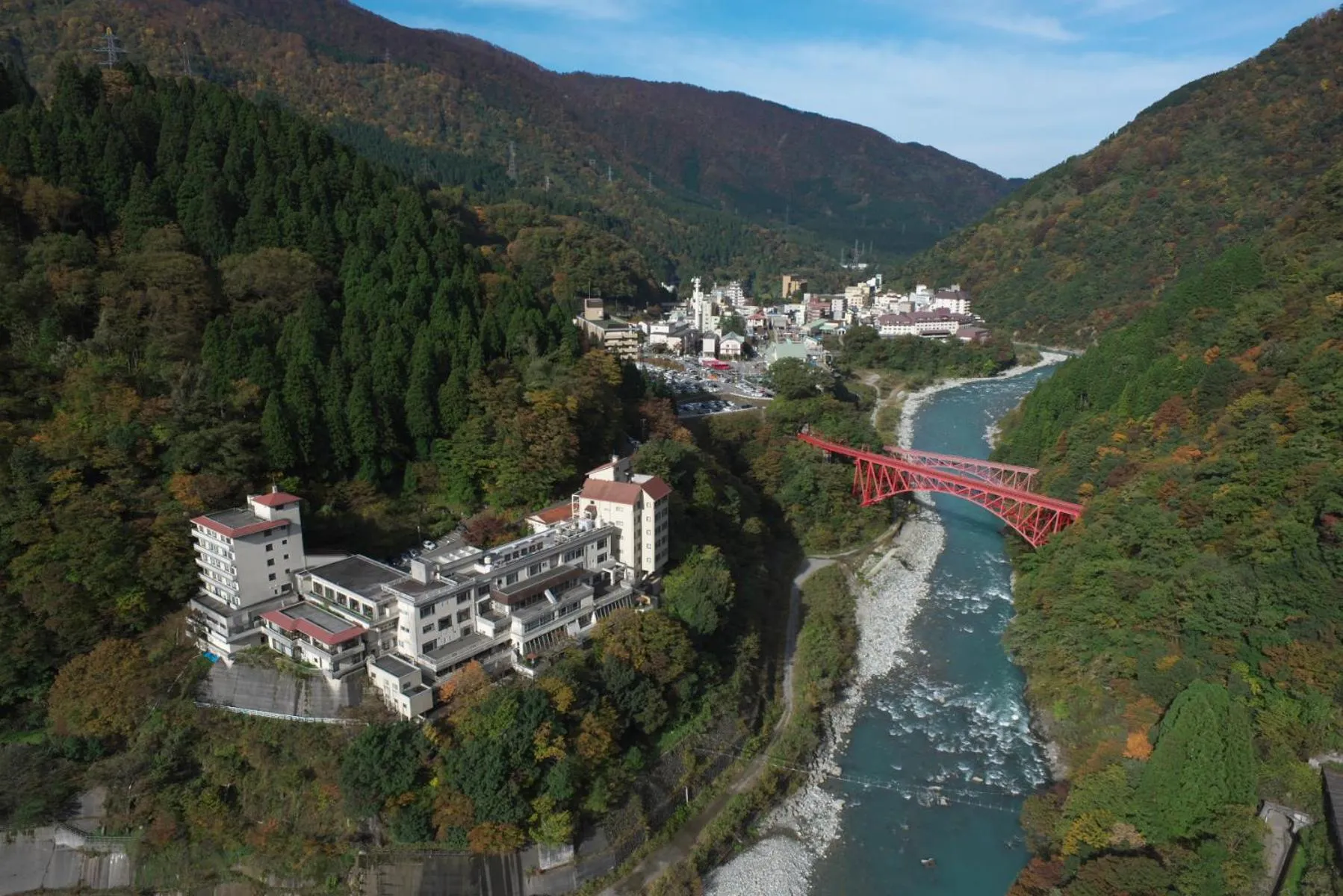 Property building in Hotel Kurobe