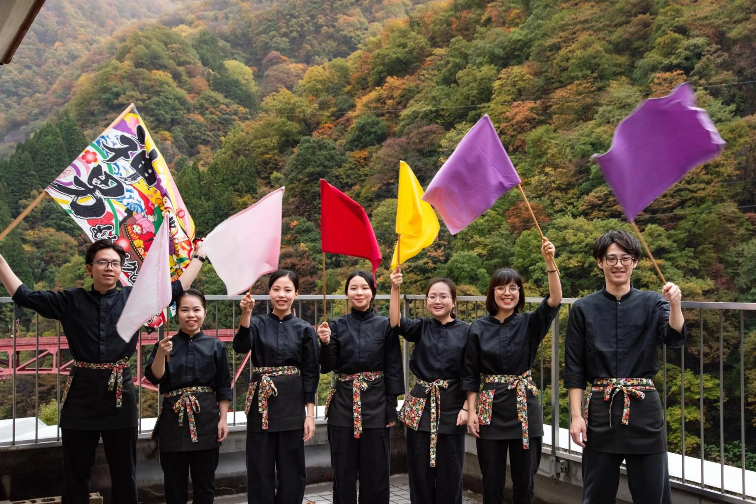 People in Hotel Kurobe