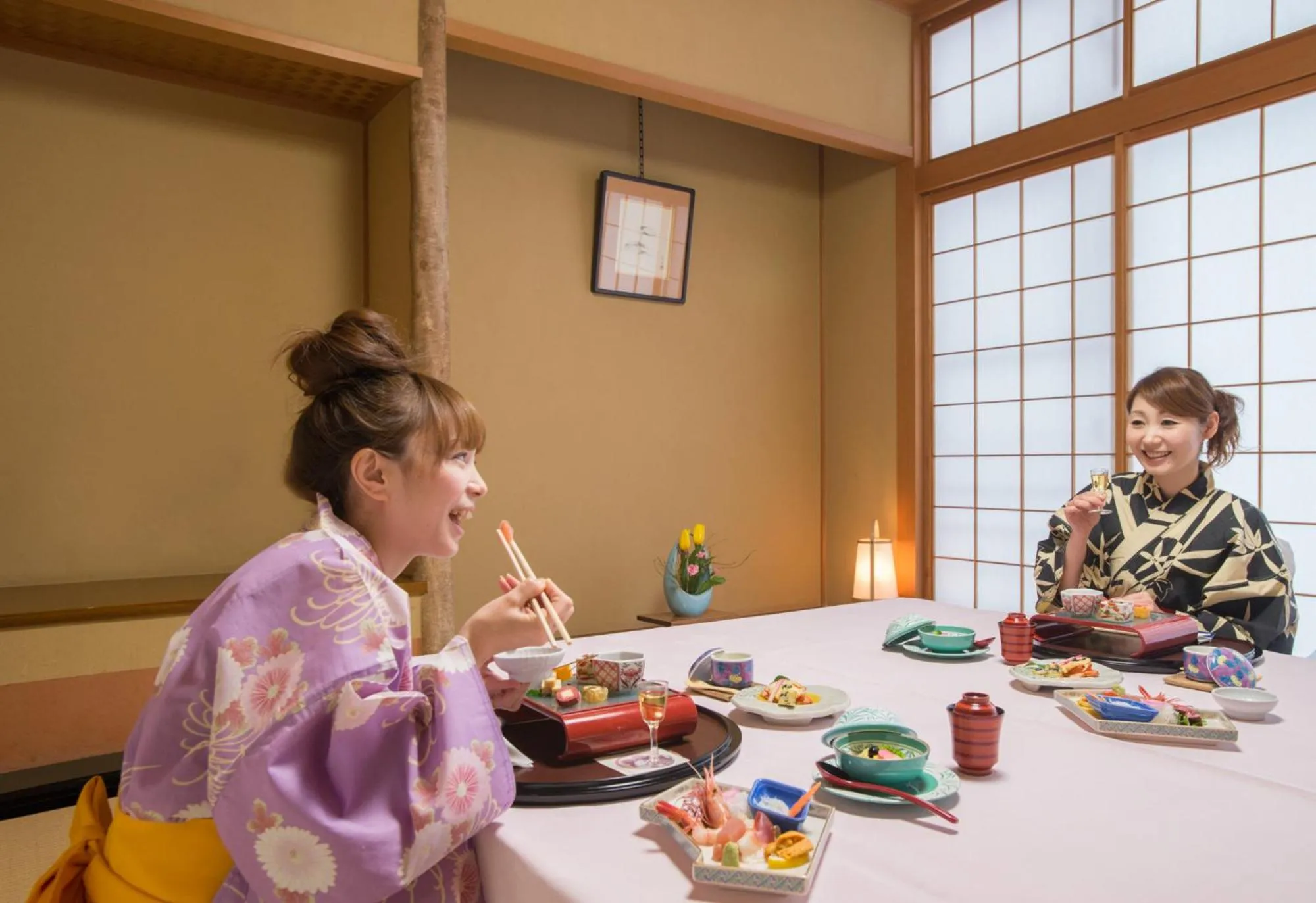 Dinner in Hotel Kurobe