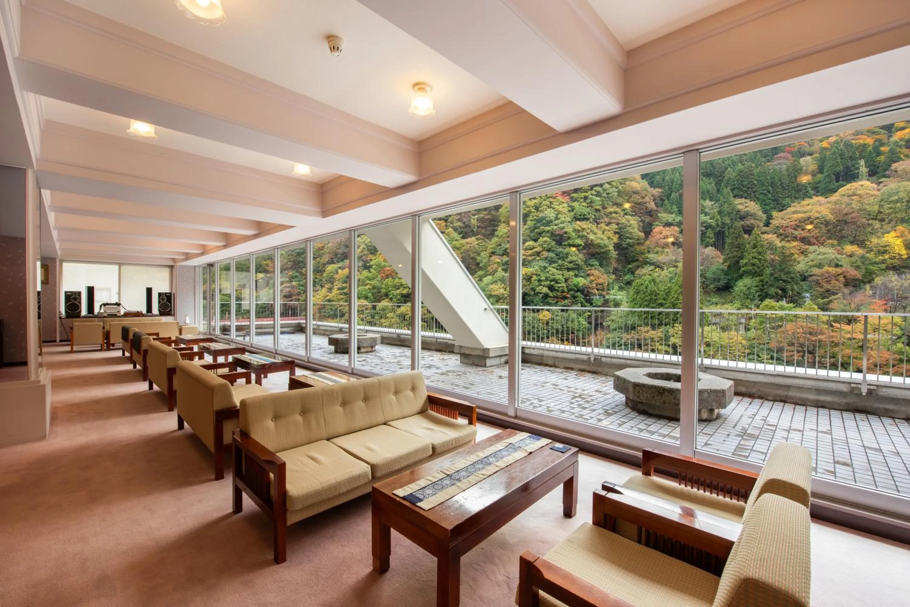 Natural landscape in Hotel Kurobe
