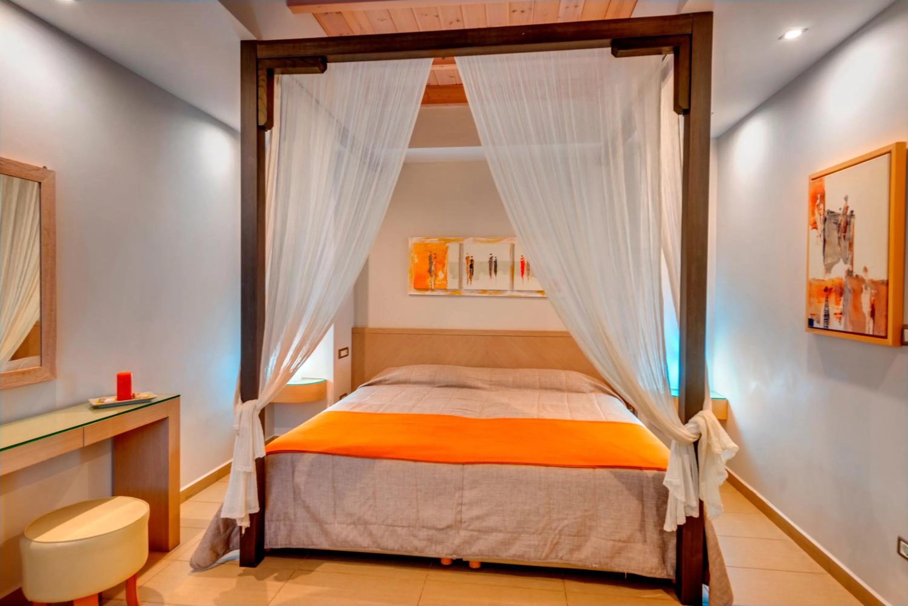 Photo of the whole room, Bed in Nissaki Beach Hotel