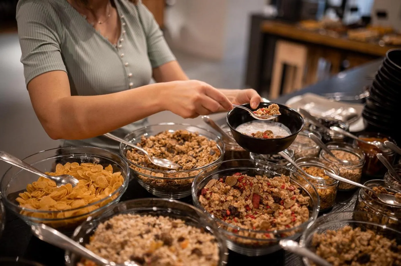 Breakfast in Hotel Traminerhof