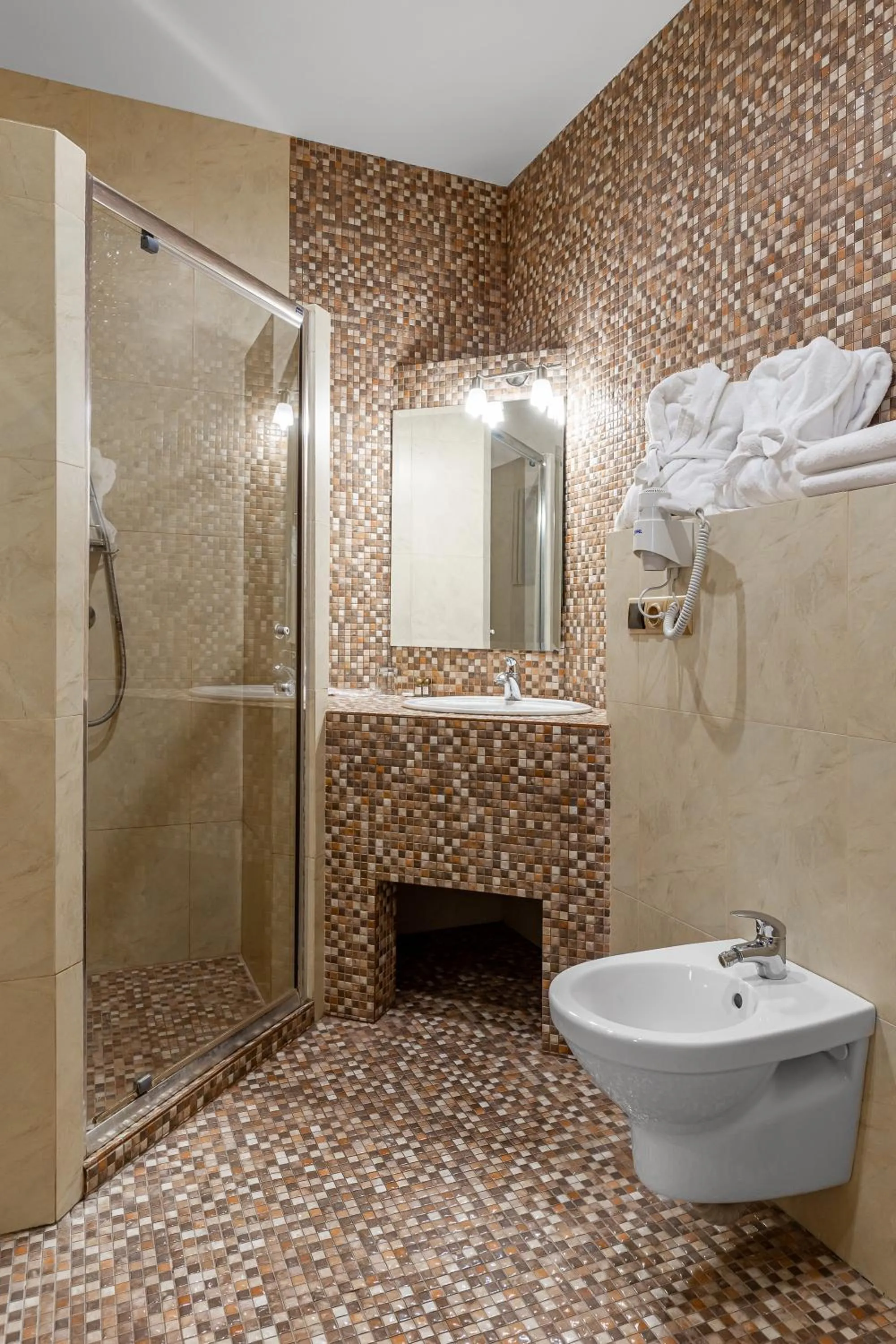 Bathroom in Ambassador Plaza