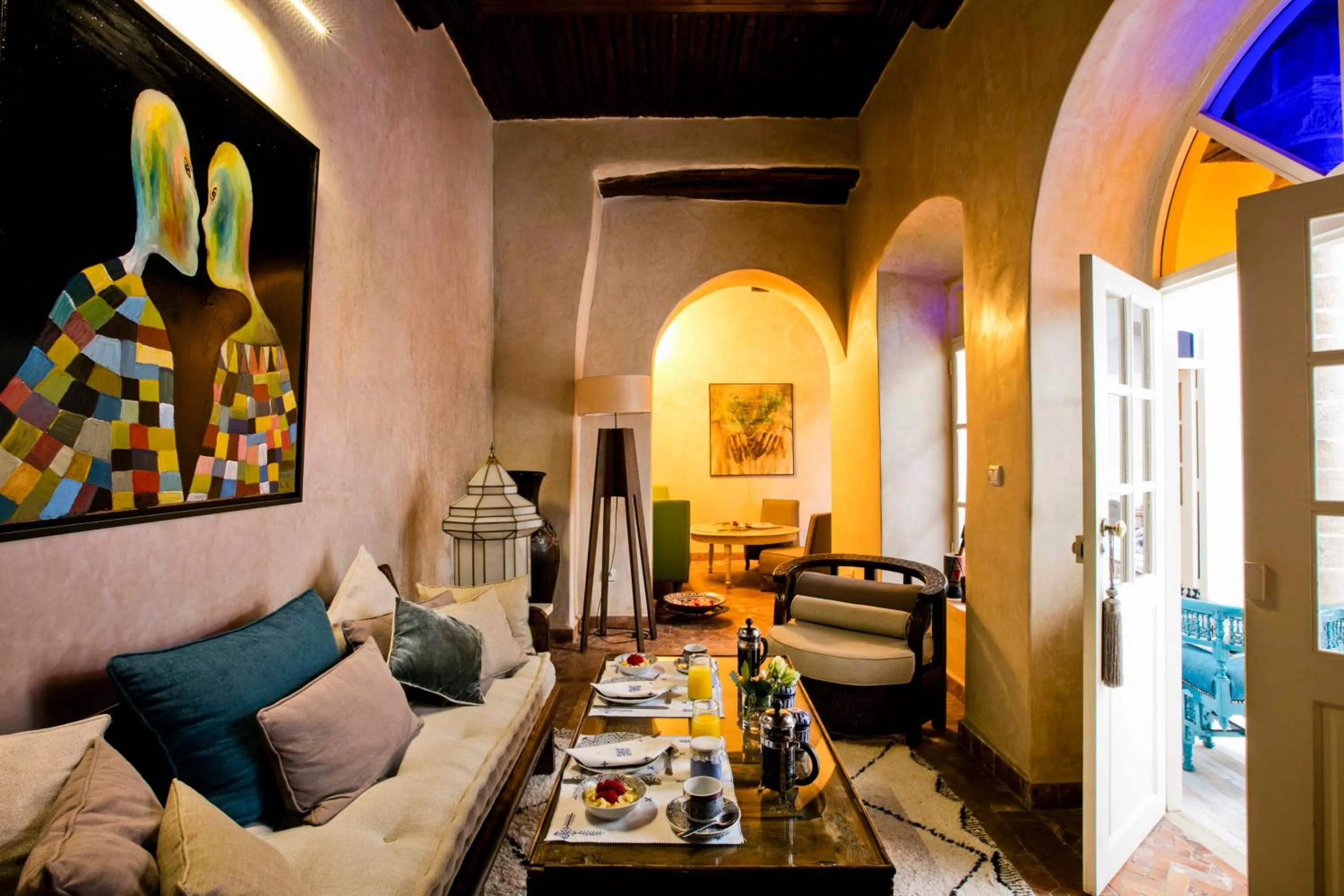Living room in Riad Emotion