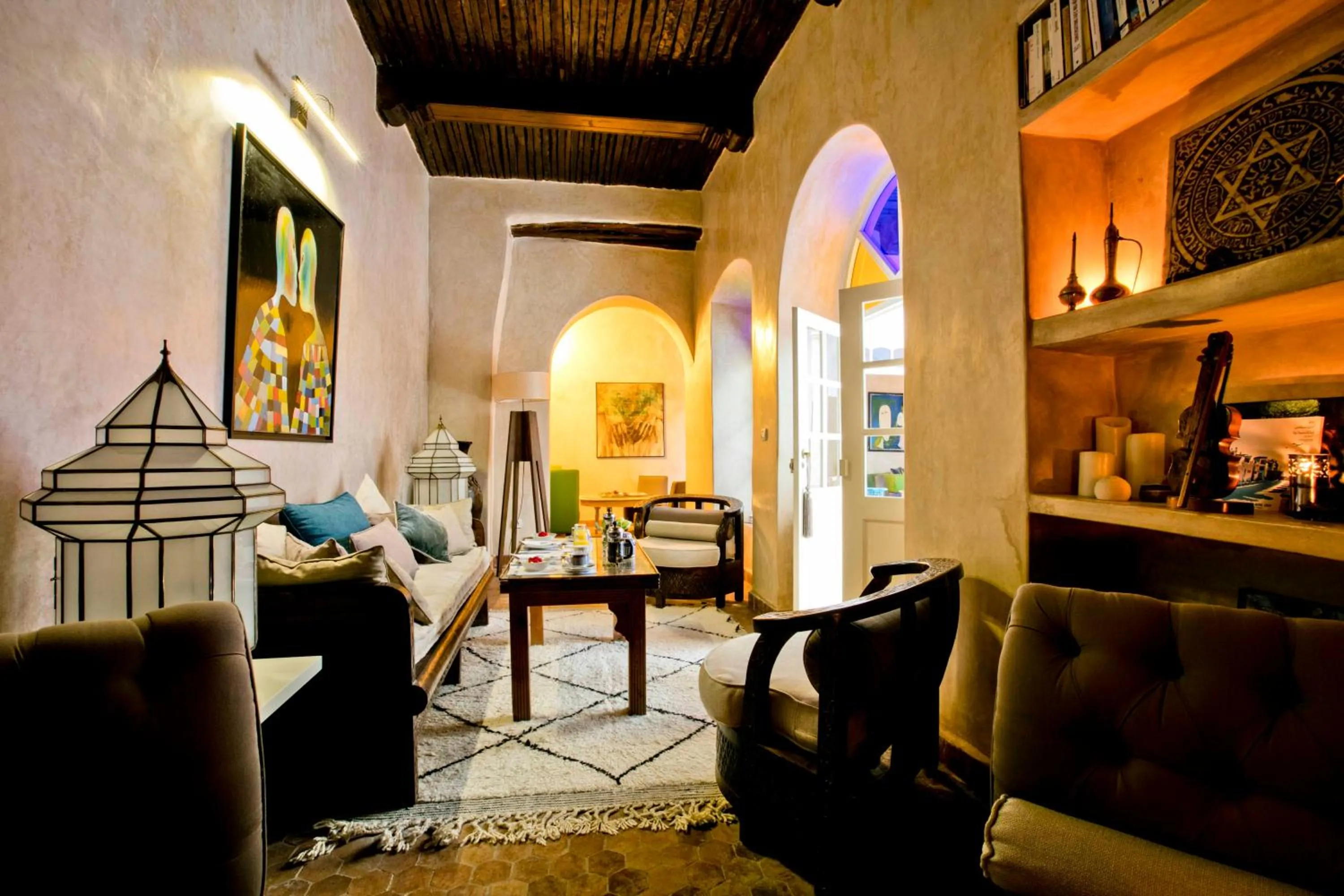 Living room in Riad Emotion
