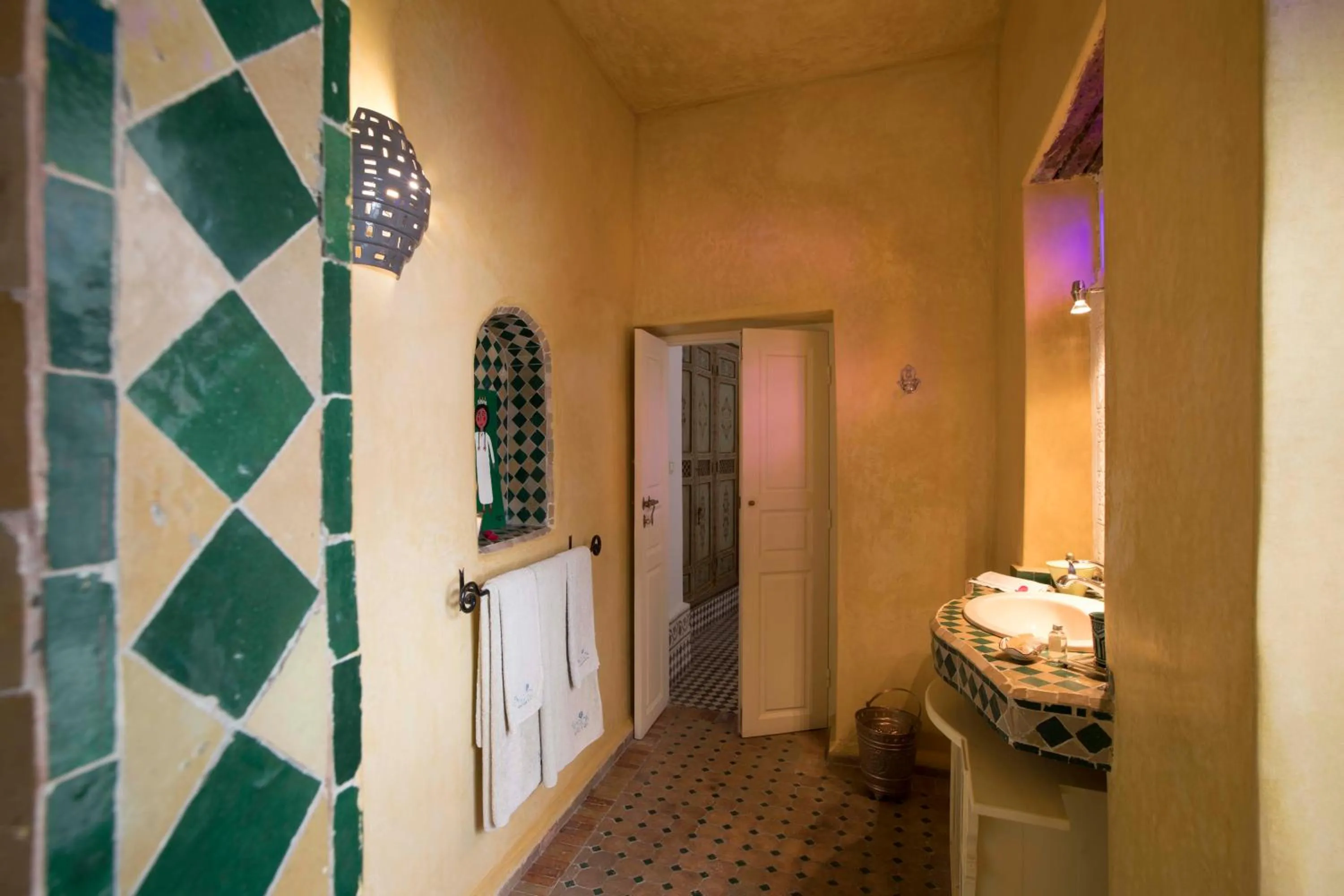 Decorative detail in Riad Emotion