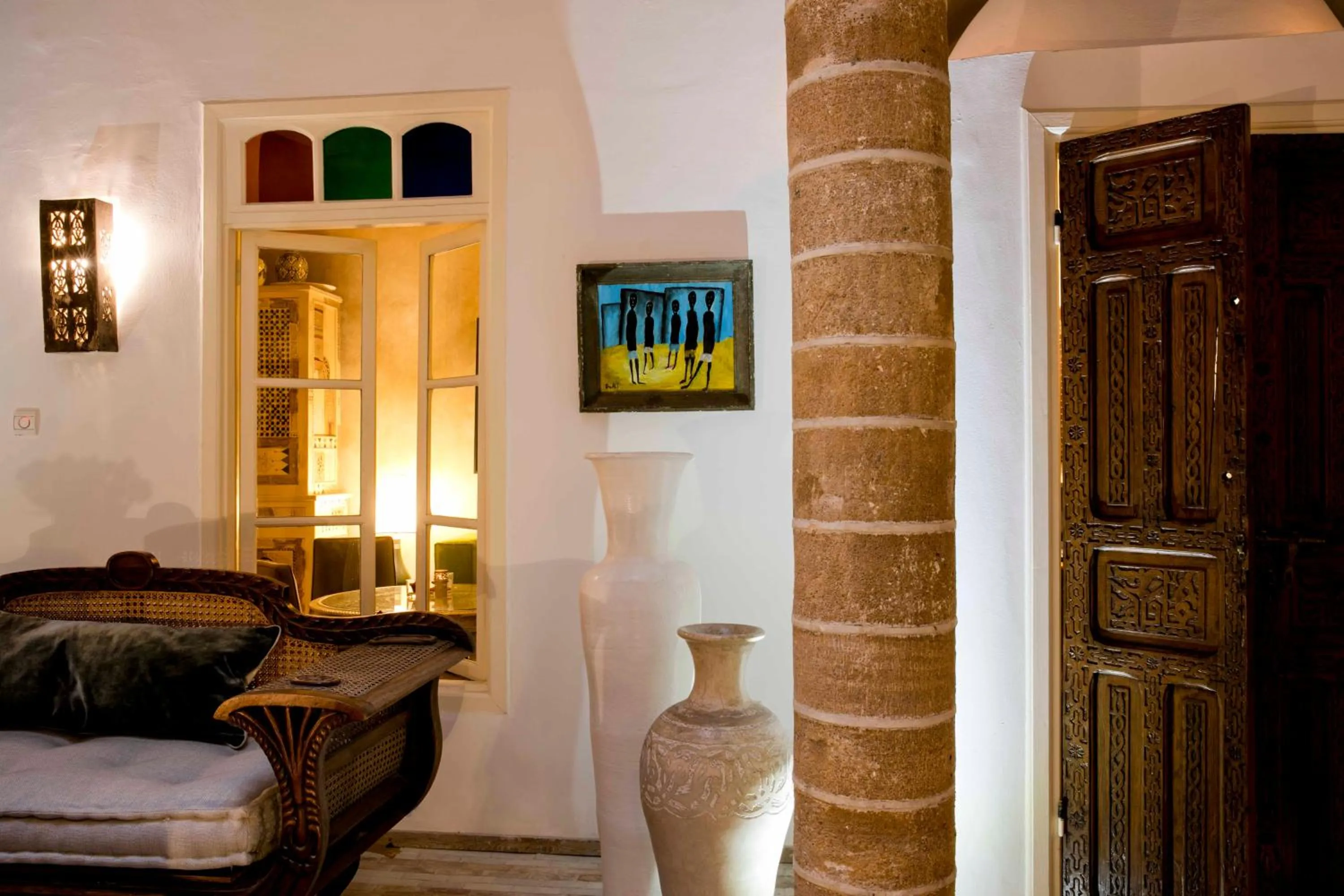 Decorative detail in Riad Emotion