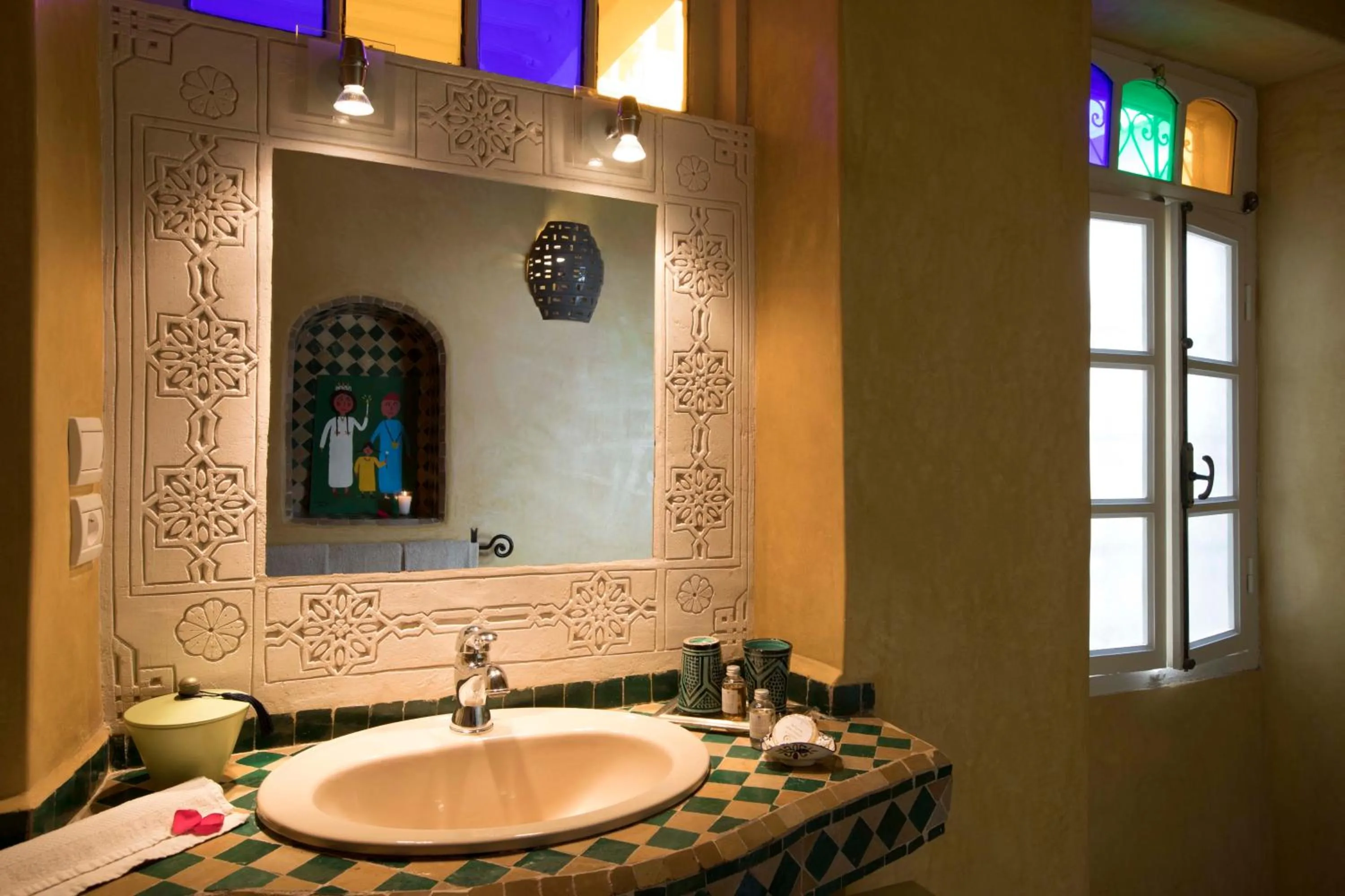 Decorative detail in Riad Emotion