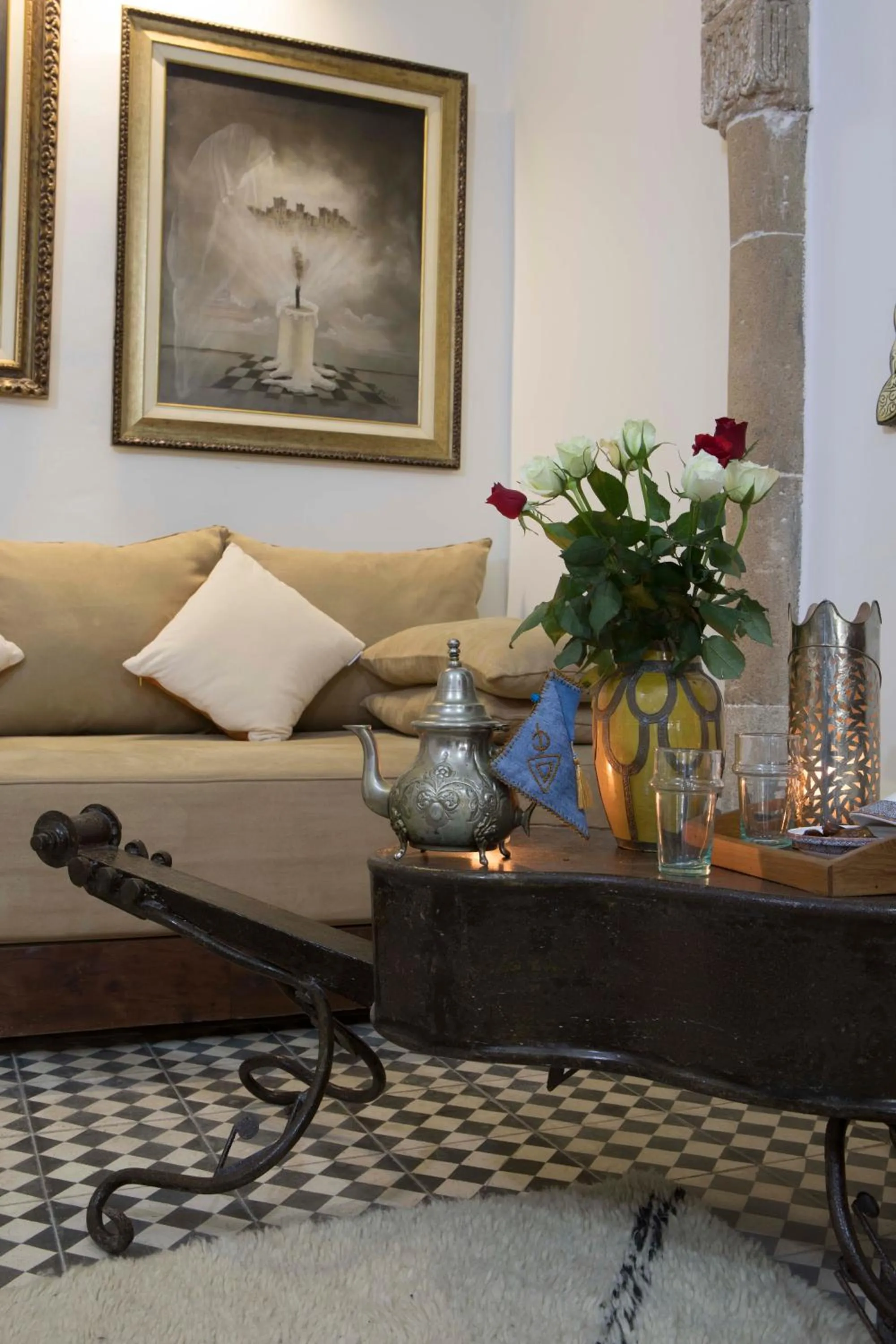 Decorative detail in Riad Emotion