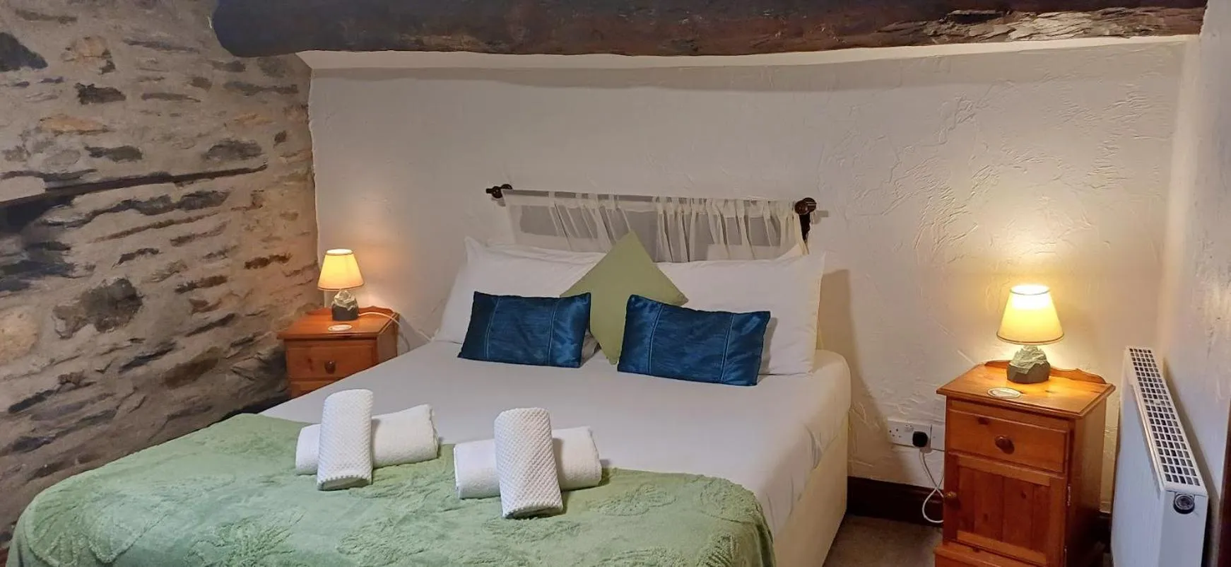 Bed in The Black Bull Inn and Hotel