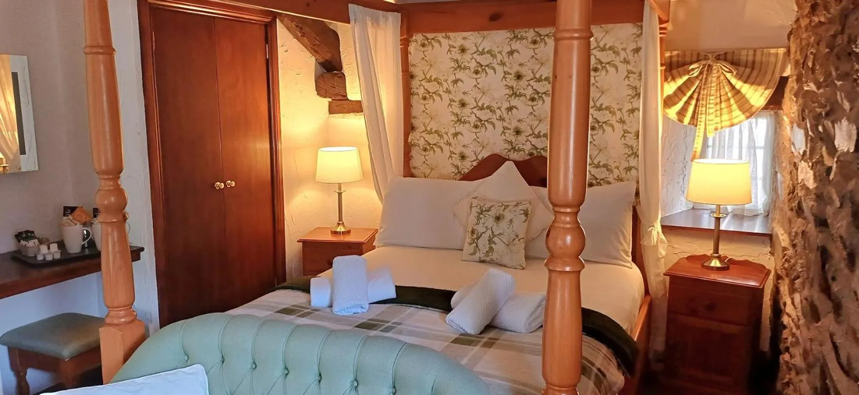 Bed in The Black Bull Inn and Hotel