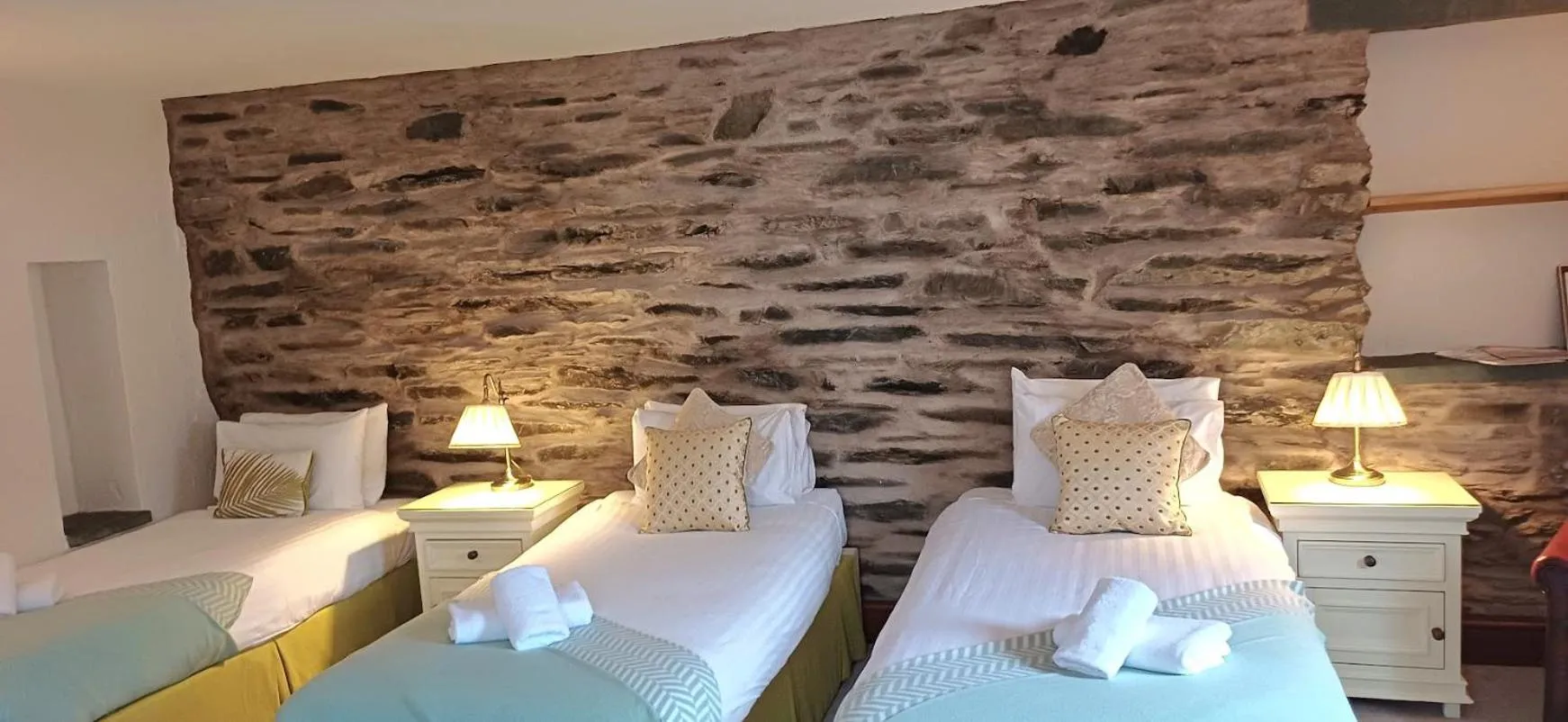 Bed in The Black Bull Inn and Hotel