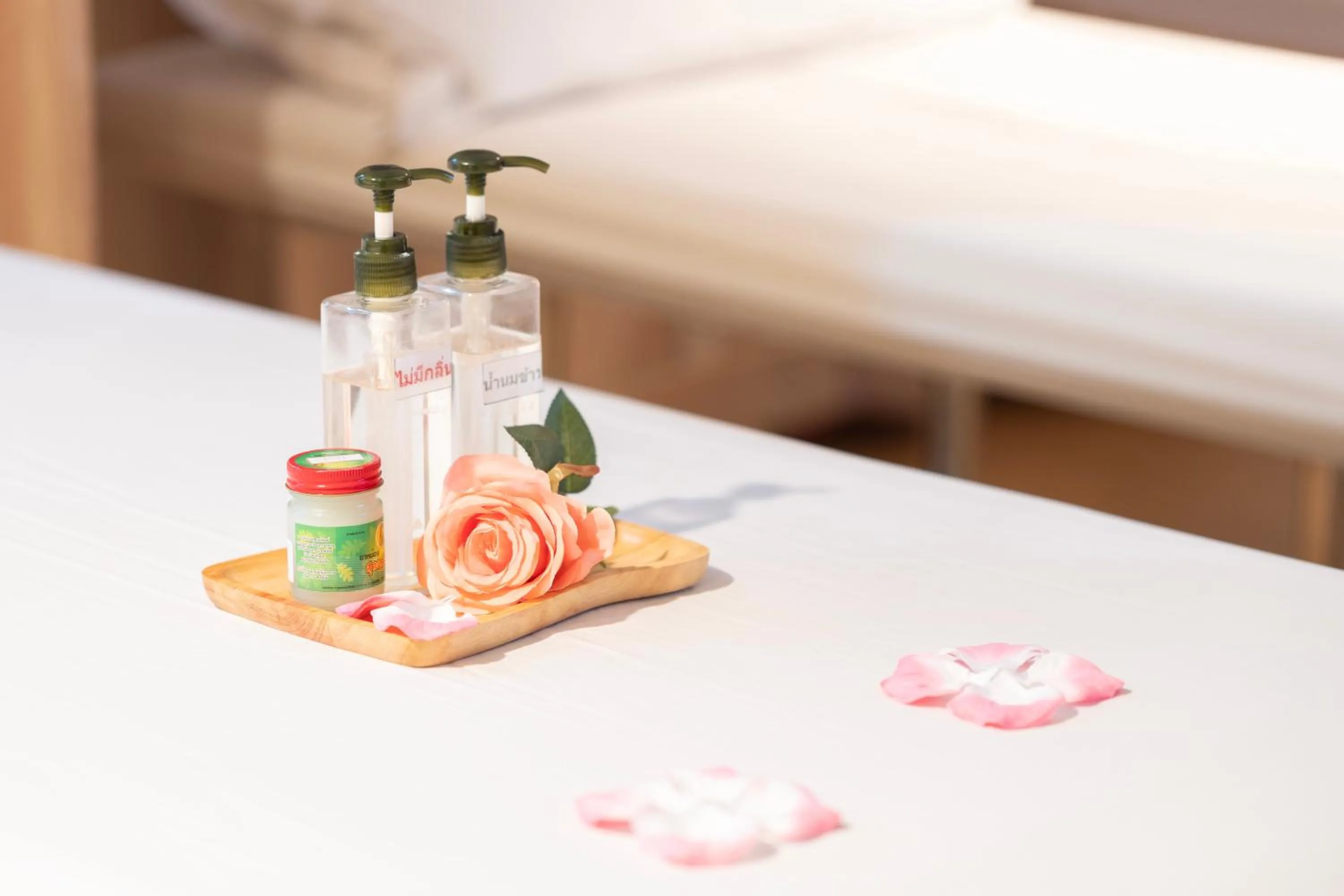 Bed in New Season Hotel