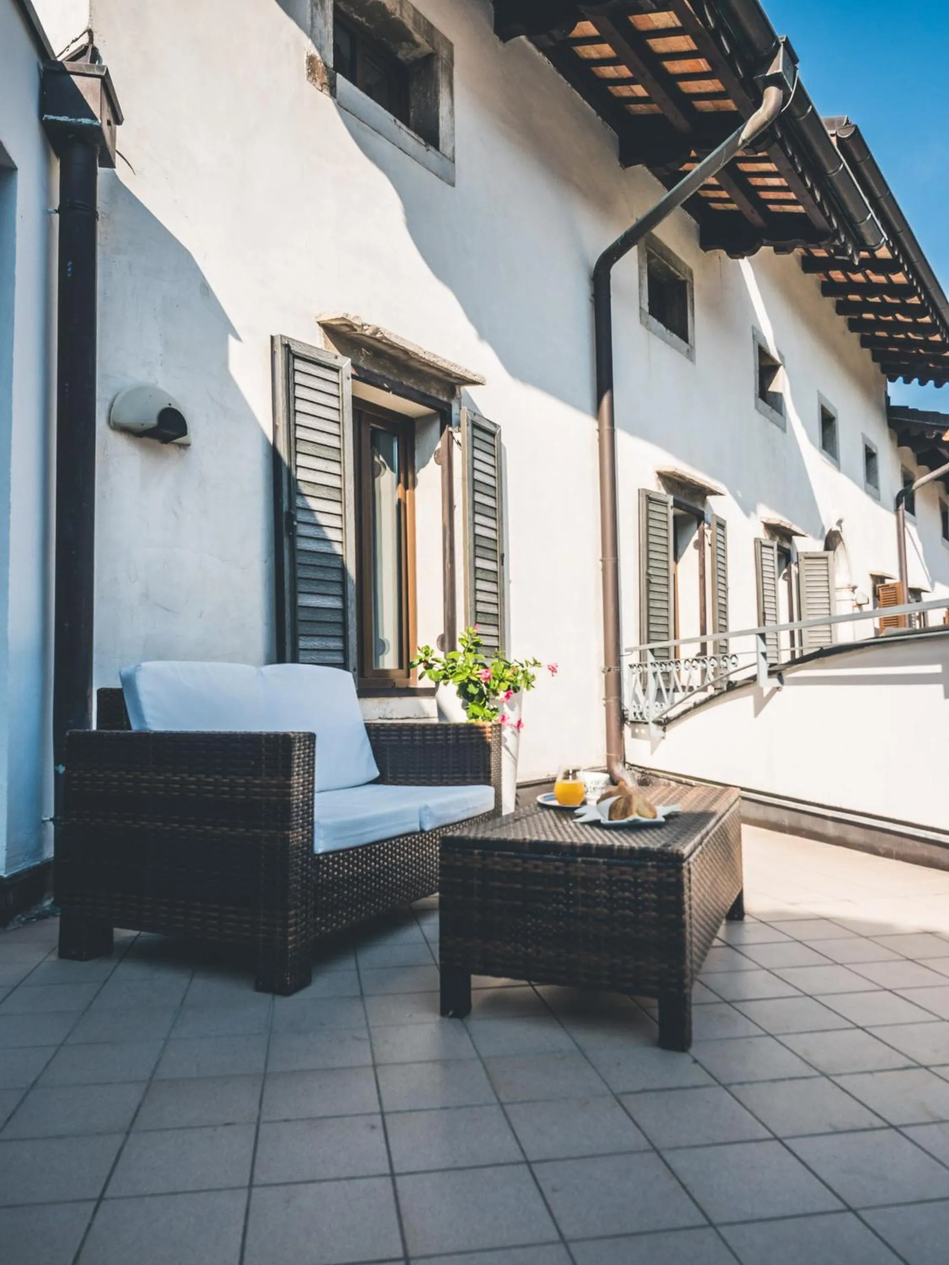 Patio in Sabotin, Hotel & Restaurant