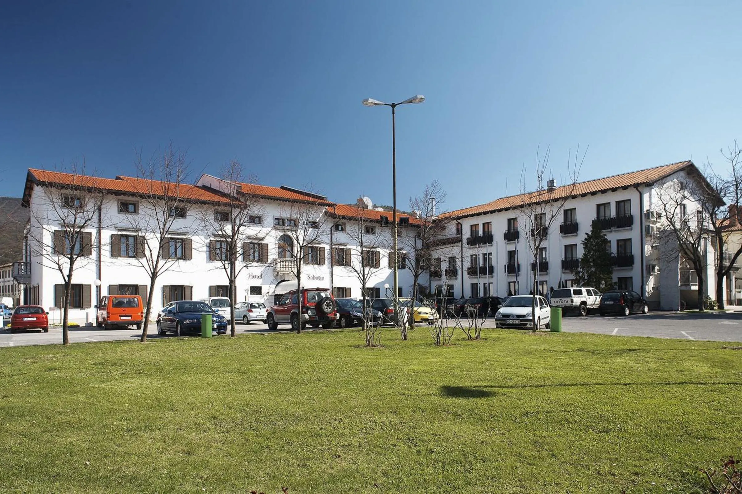 Property building in Sabotin, Hotel & Restaurant