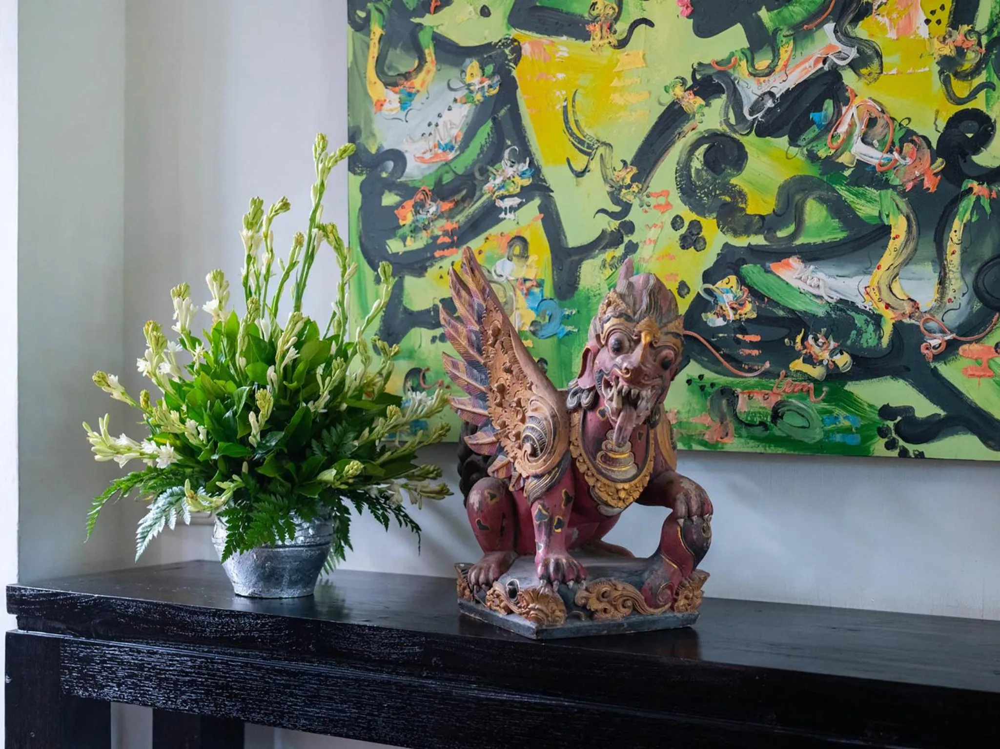 Decorative detail in Majapahit Beach Villas by Nakula