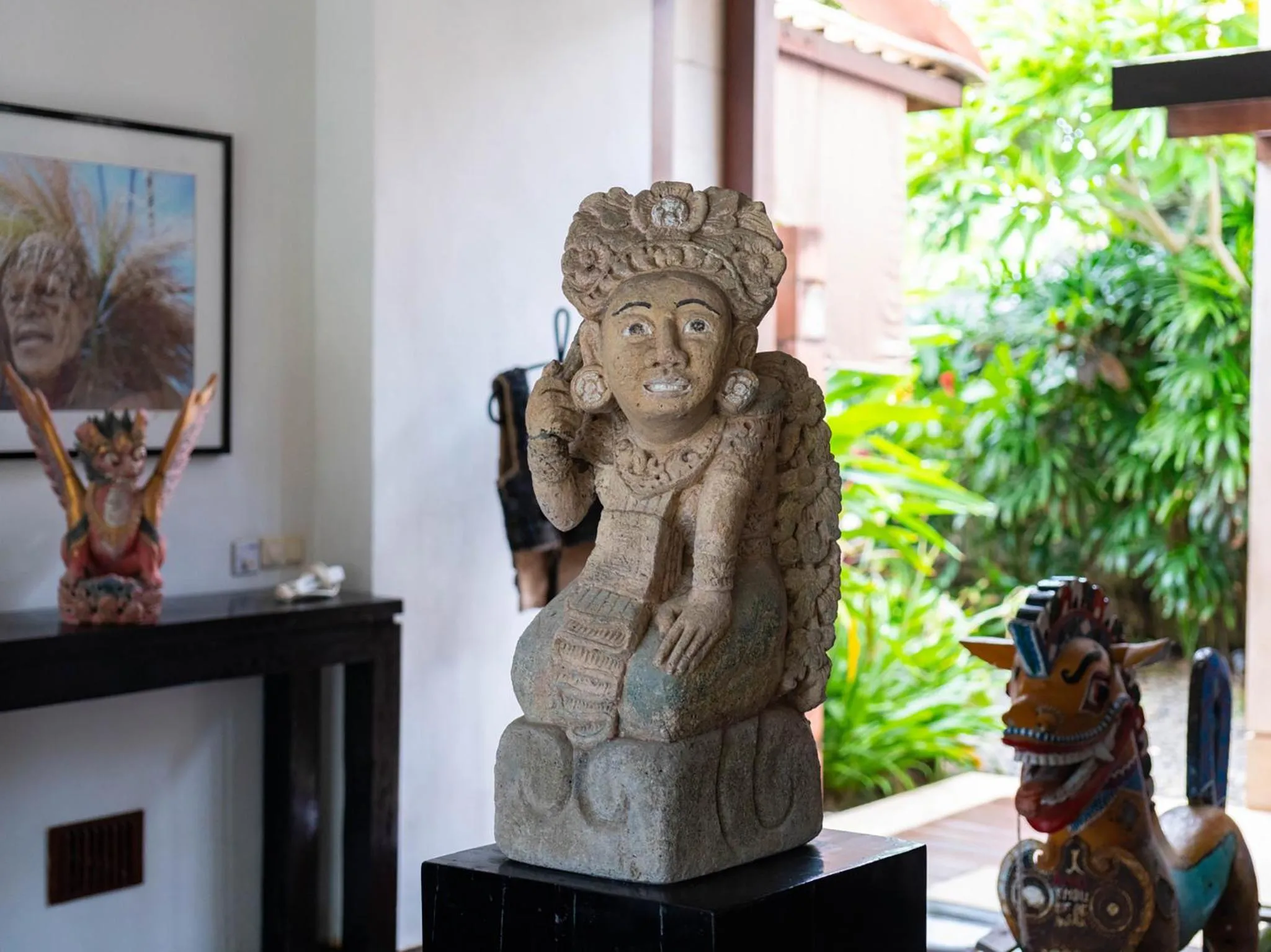 Decorative detail in Majapahit Beach Villas by Nakula