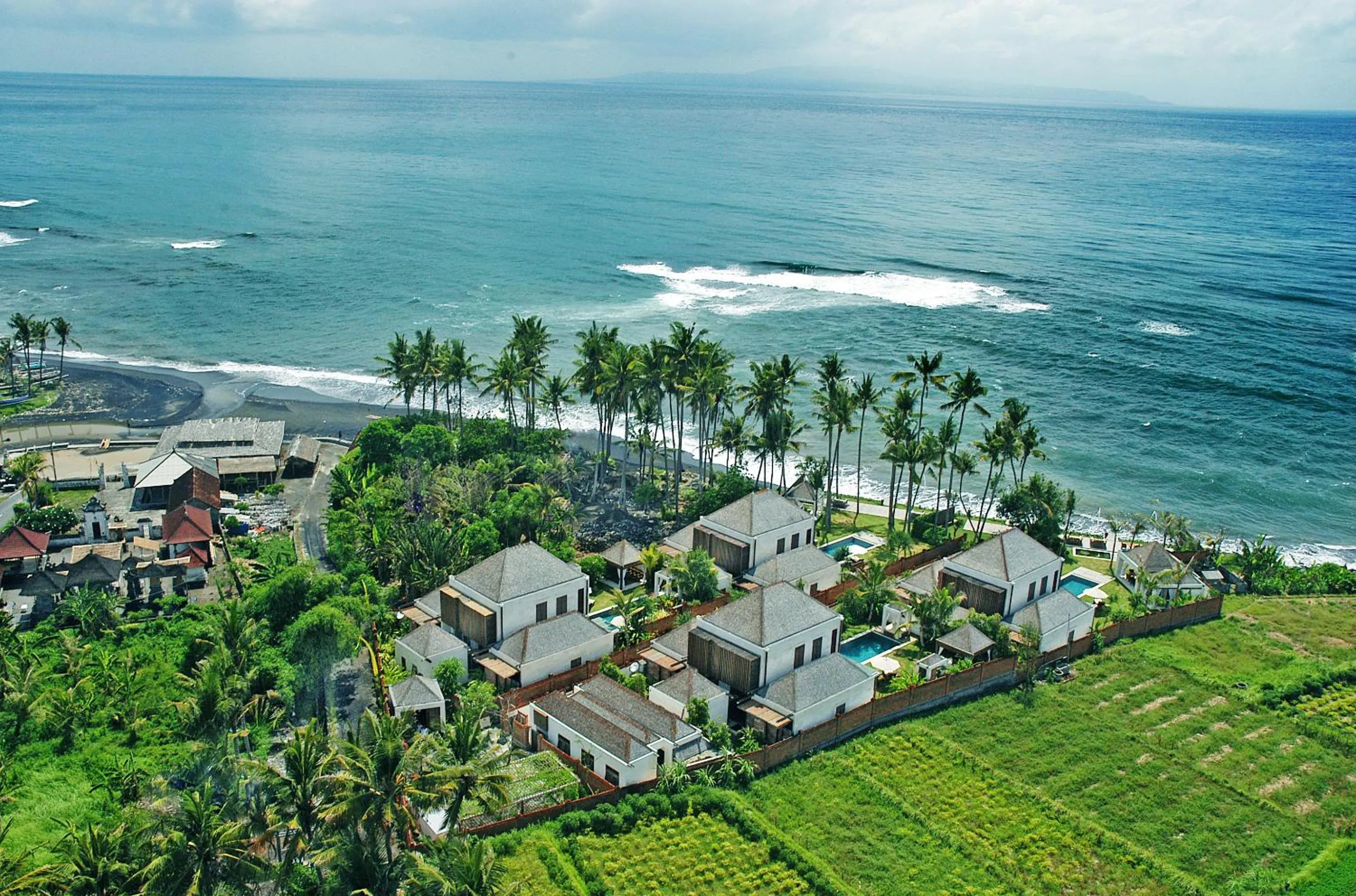 Bird's eye view in Majapahit Beach Villas by Nakula