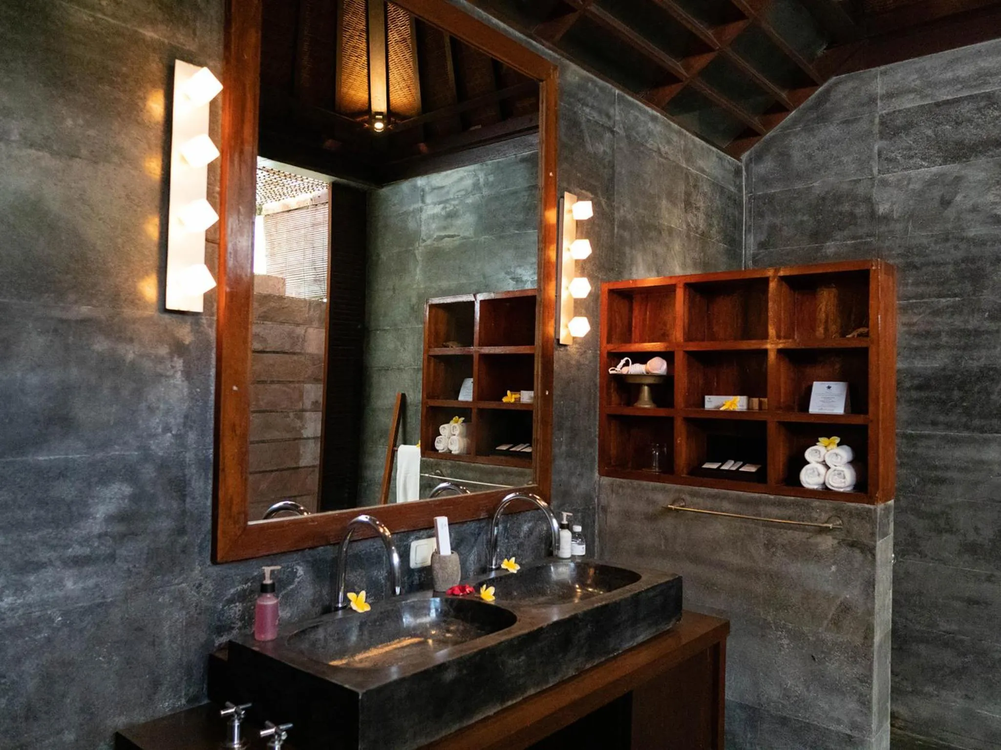 Bathroom in Majapahit Beach Villas by Nakula