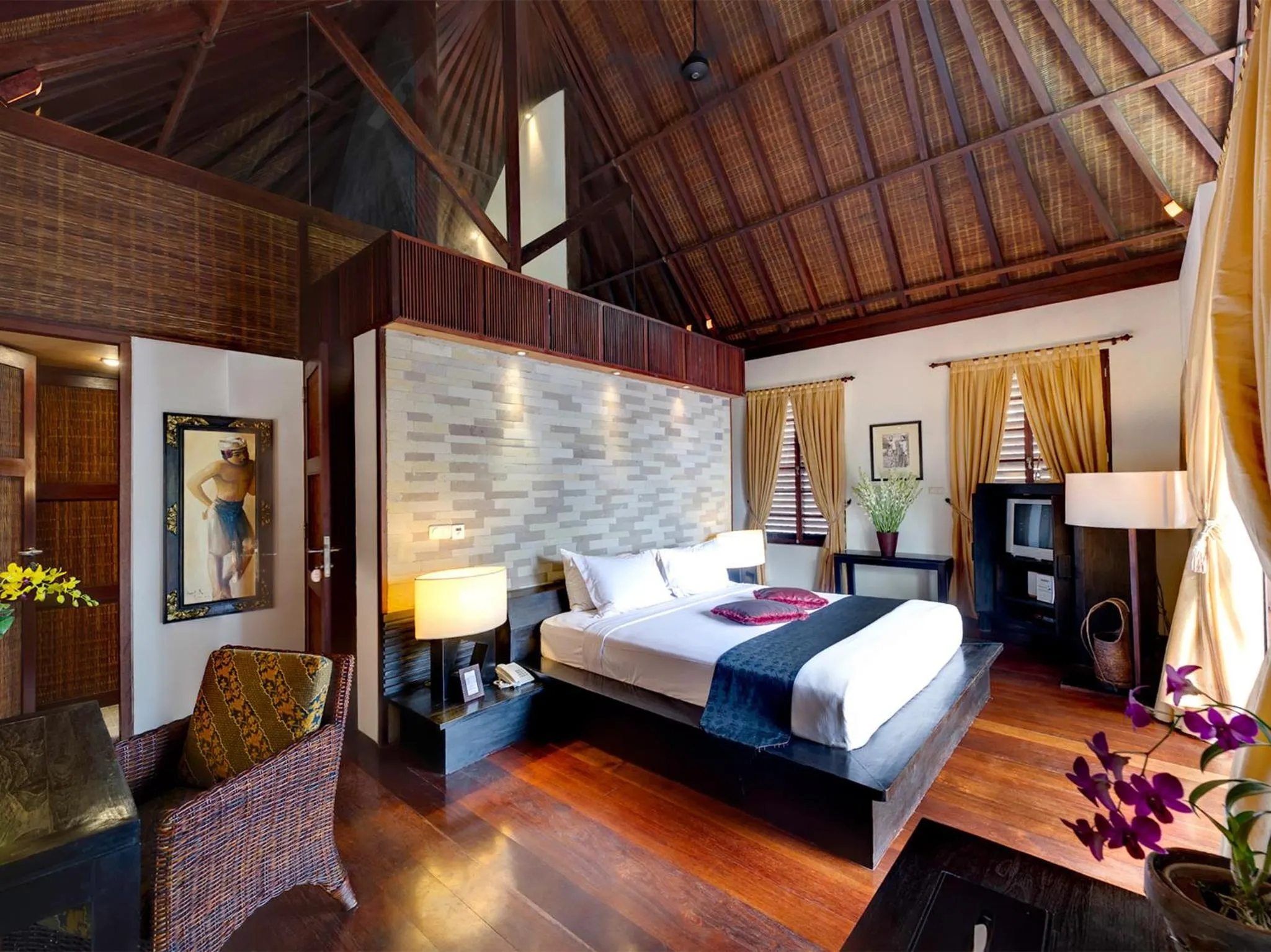 Bed in Majapahit Beach Villas by Nakula