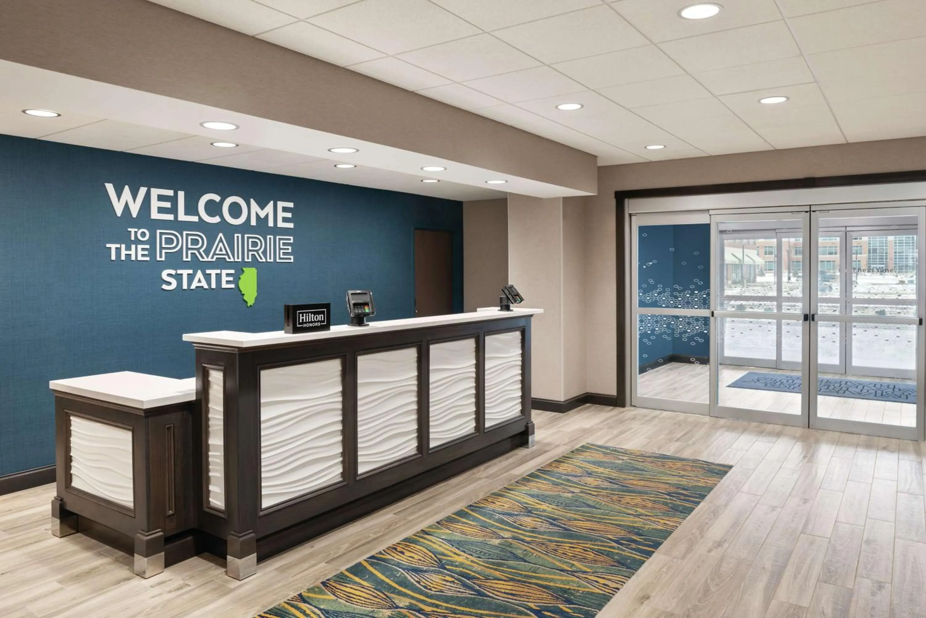 Lobby or reception in Hampton Inn Champaign Southwest
