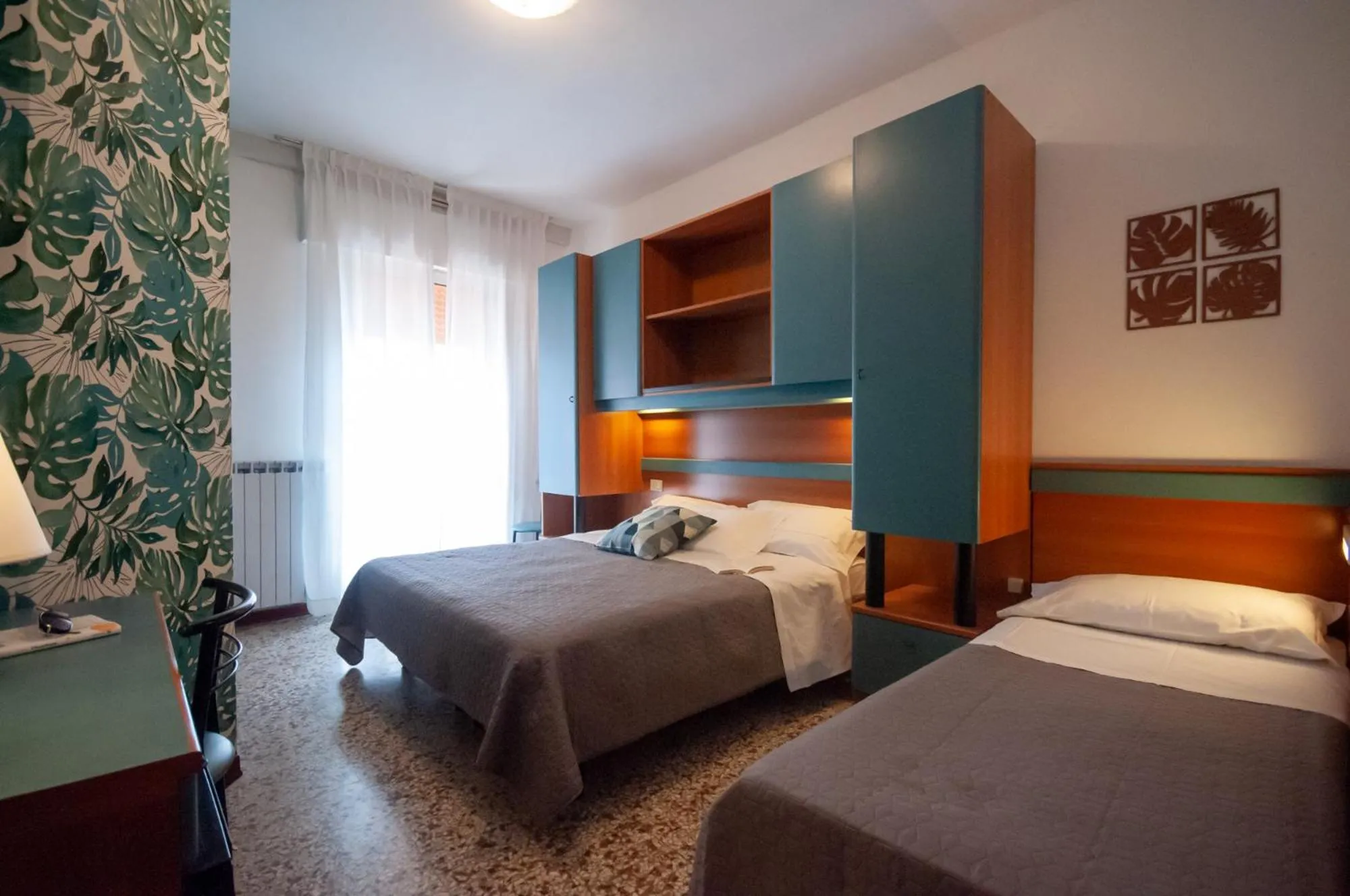 Bed in Hotel Crystal