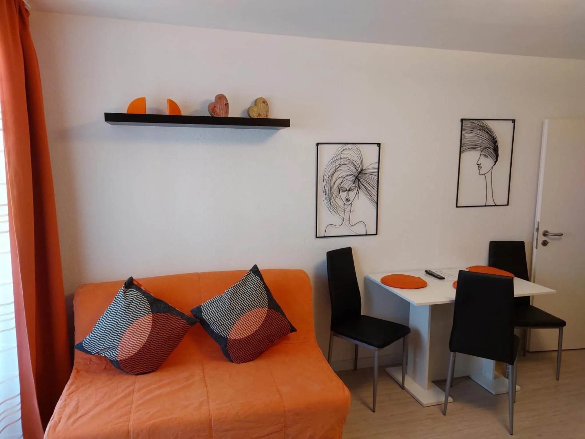 Seating area in Apartments Jahnstraße