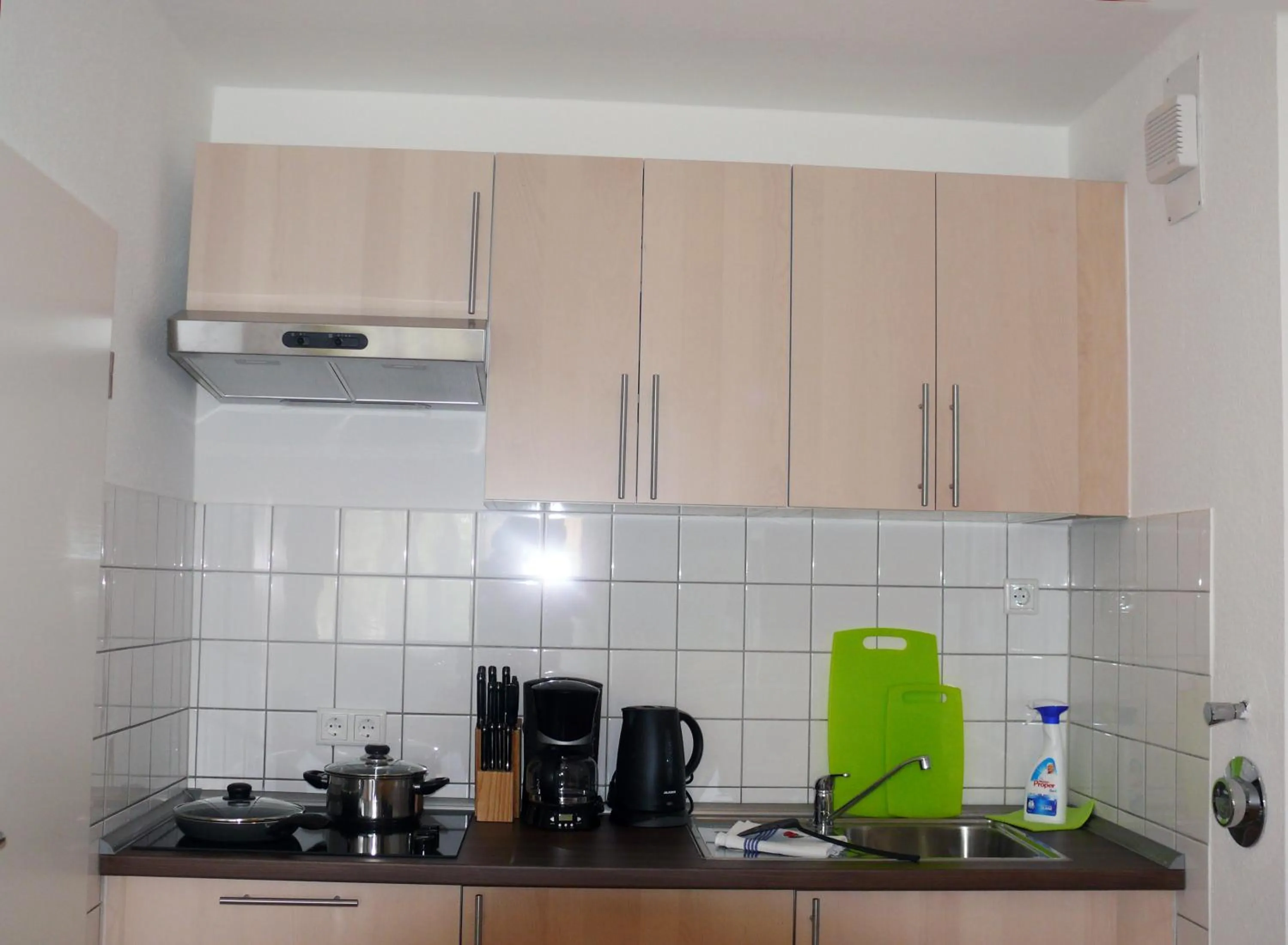 Kitchen or kitchenette in Apartments Jahnstraße