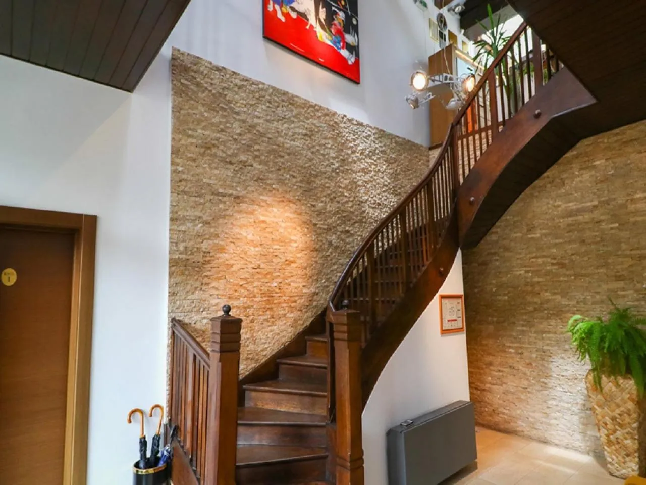 Lobby or reception in Villa Prato