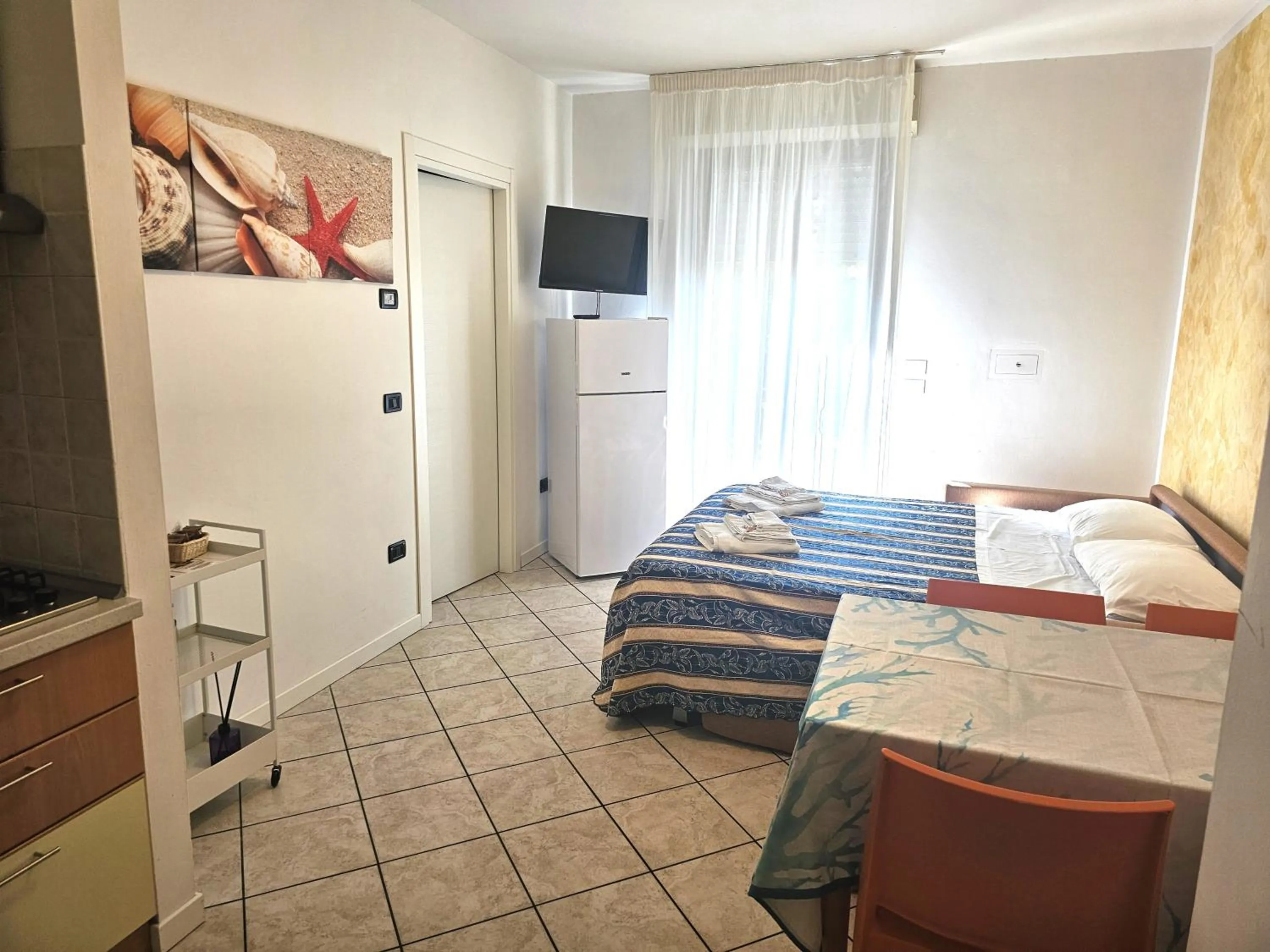 Living room, Bed in Residence Millennium