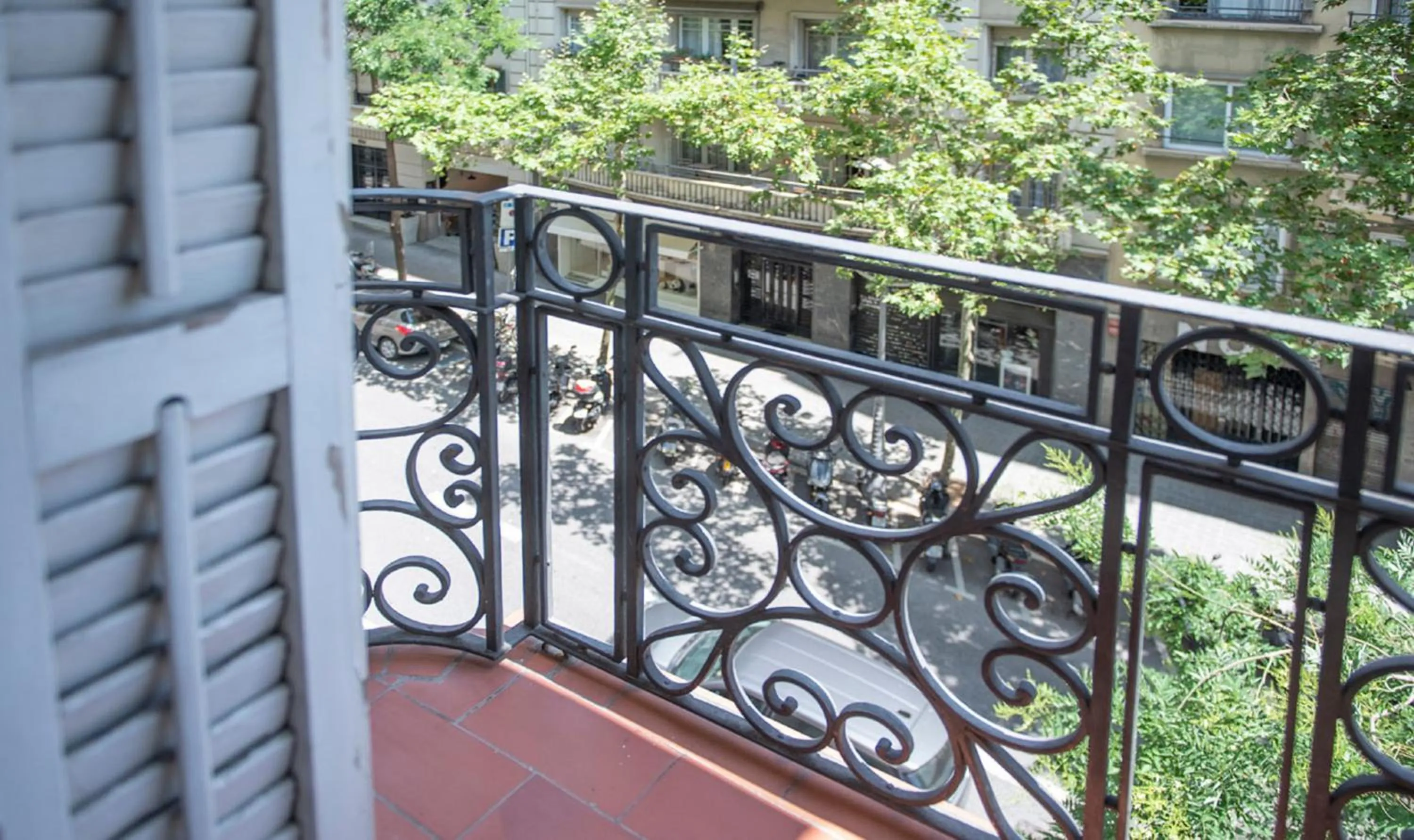 Balcony/Terrace in You Stylish Diagonal Apartments
