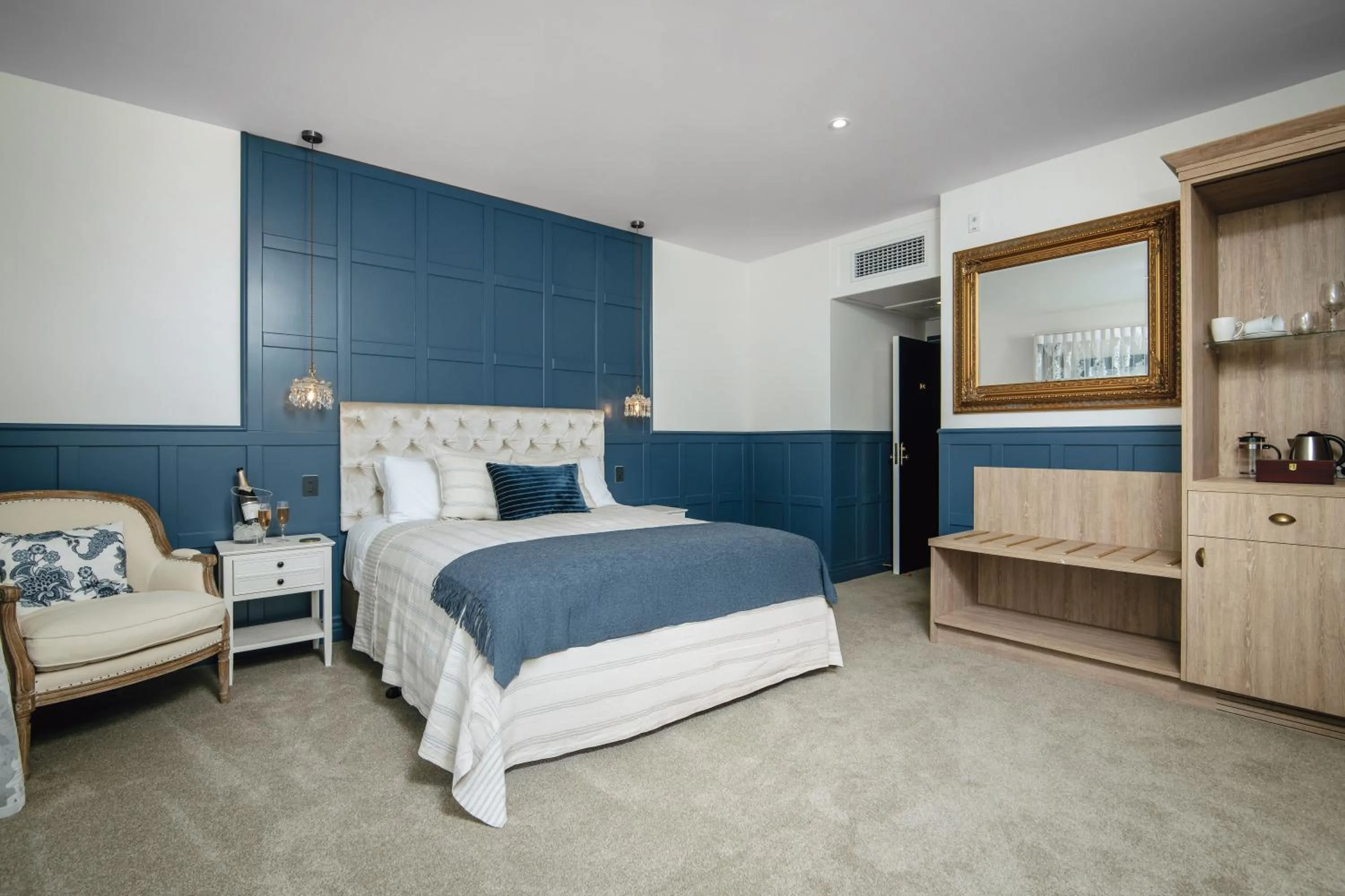 Bed in The Pier Hotel