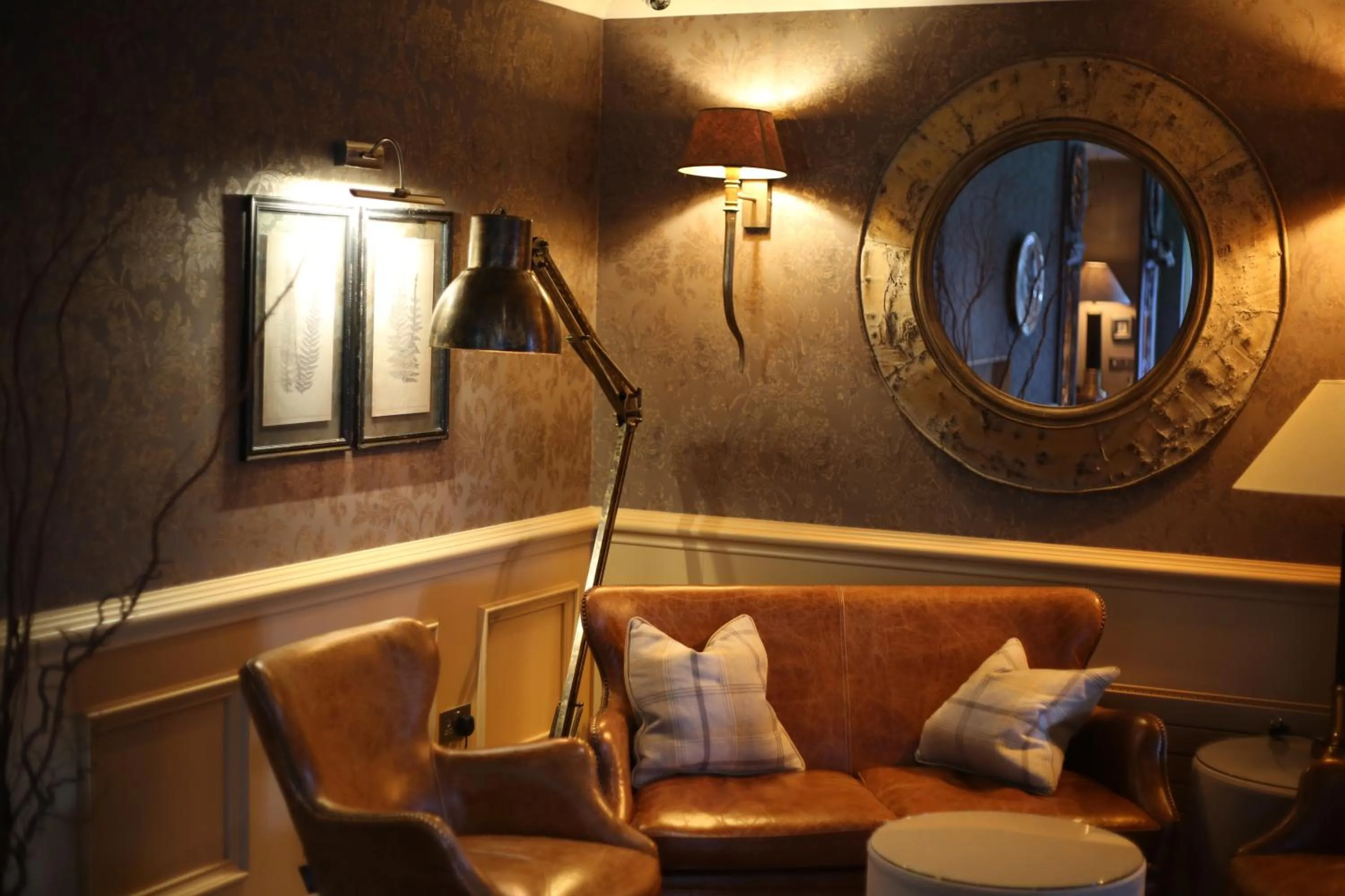 Decorative detail in Cairn Lodge