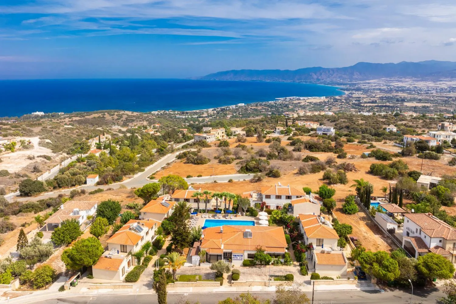 Property building in Tavros Hotel Apartments