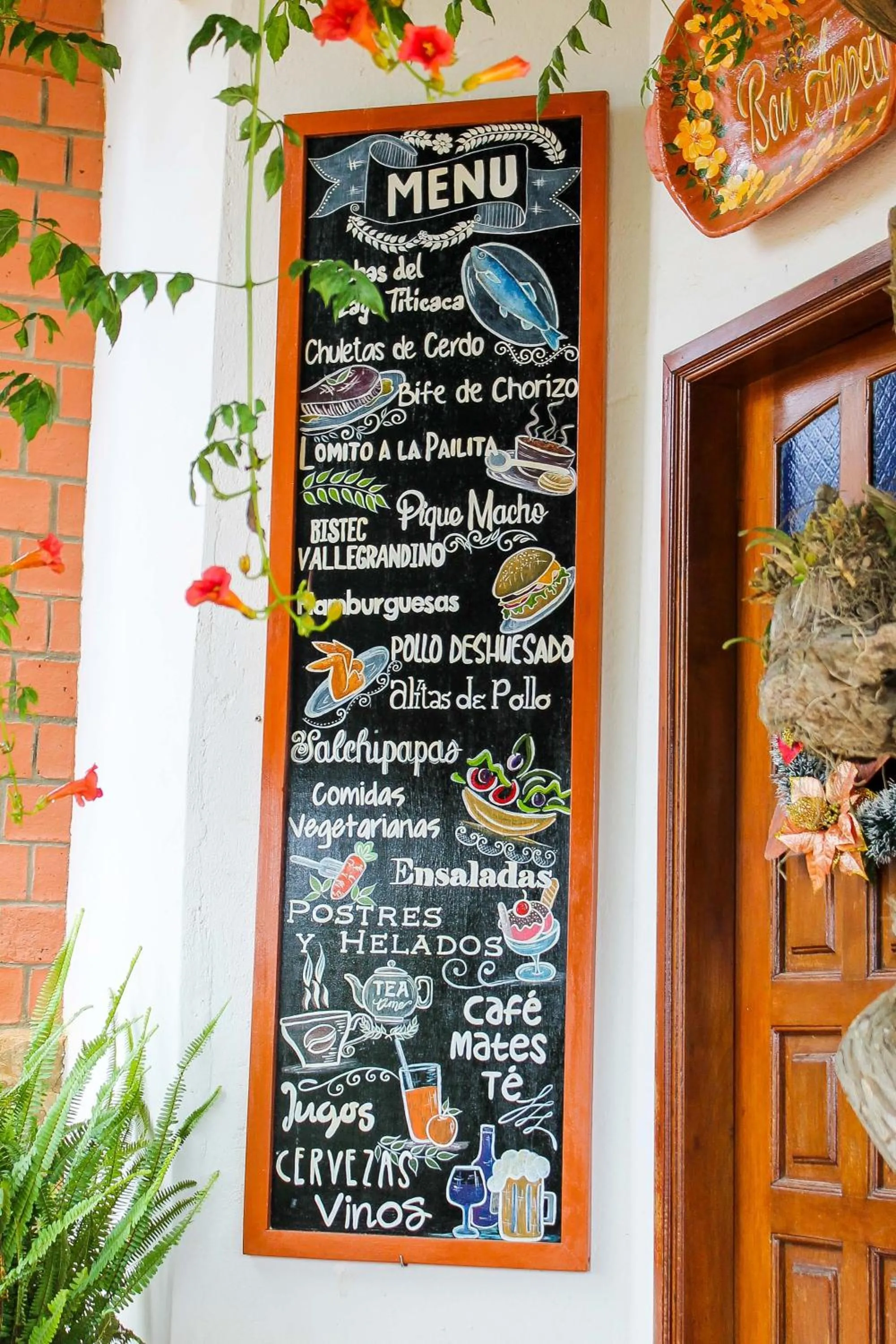 Restaurant/places to eat in Cabaña El Mirador Vallegrande