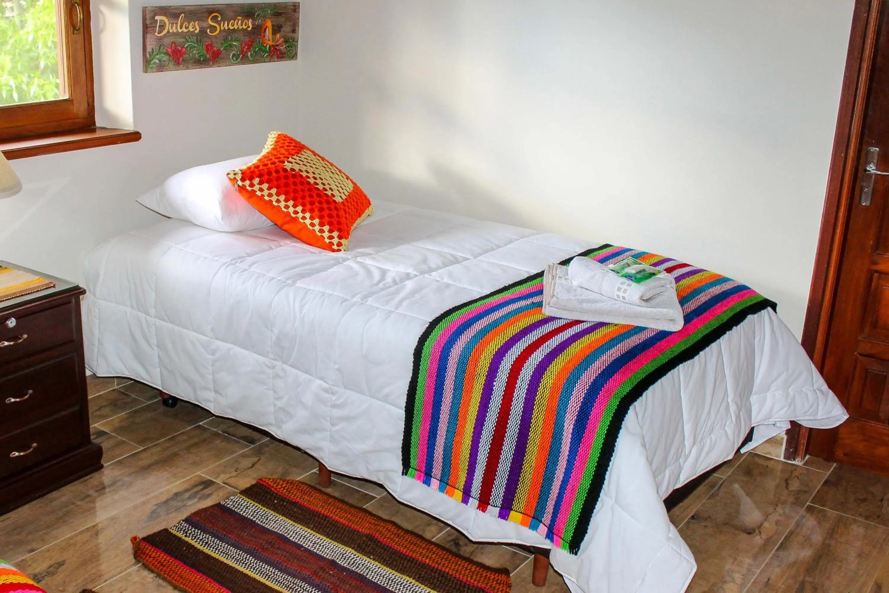 Bed in Cabaña El Mirador Vallegrande