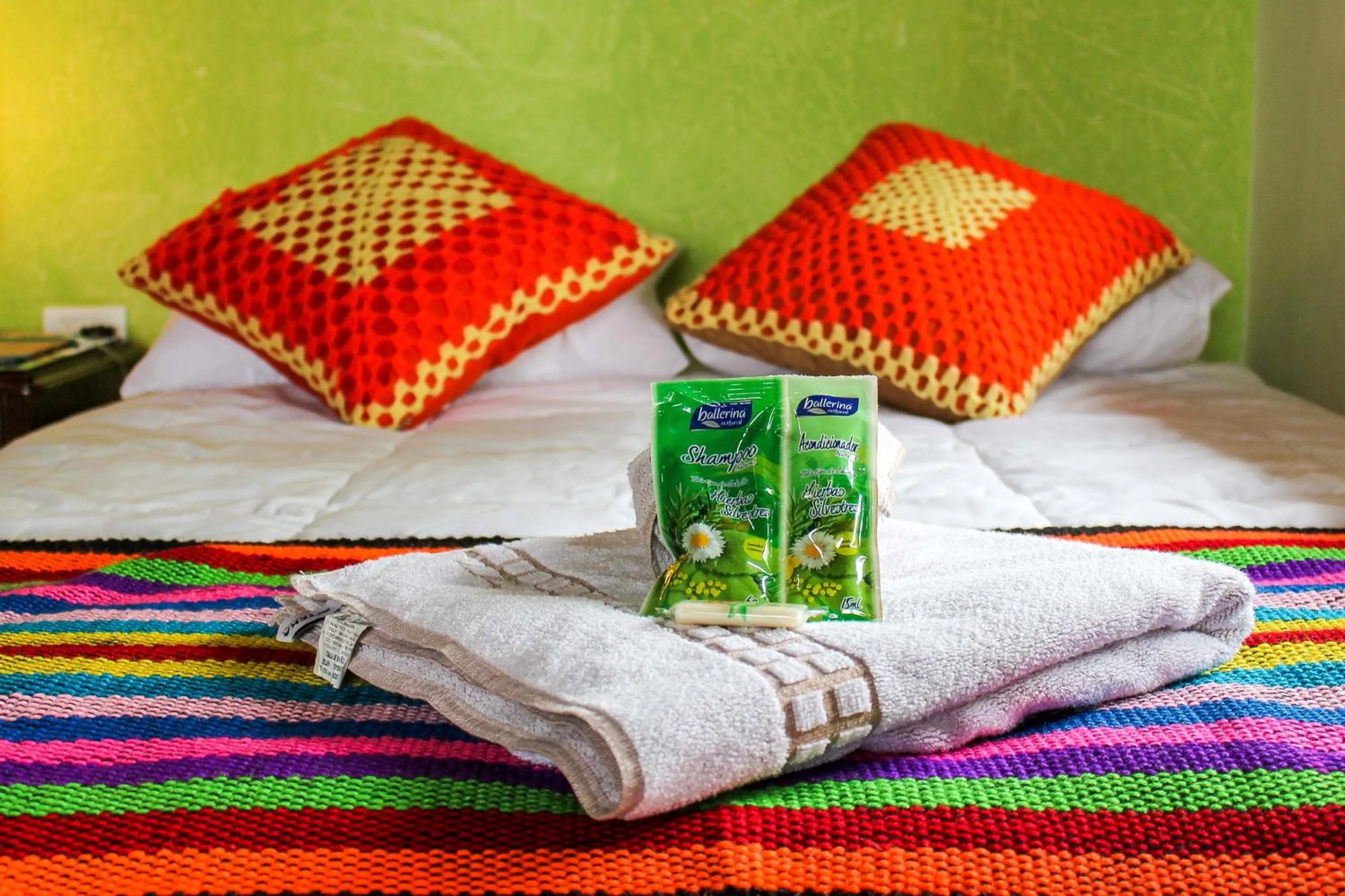 Bed in Cabaña El Mirador Vallegrande