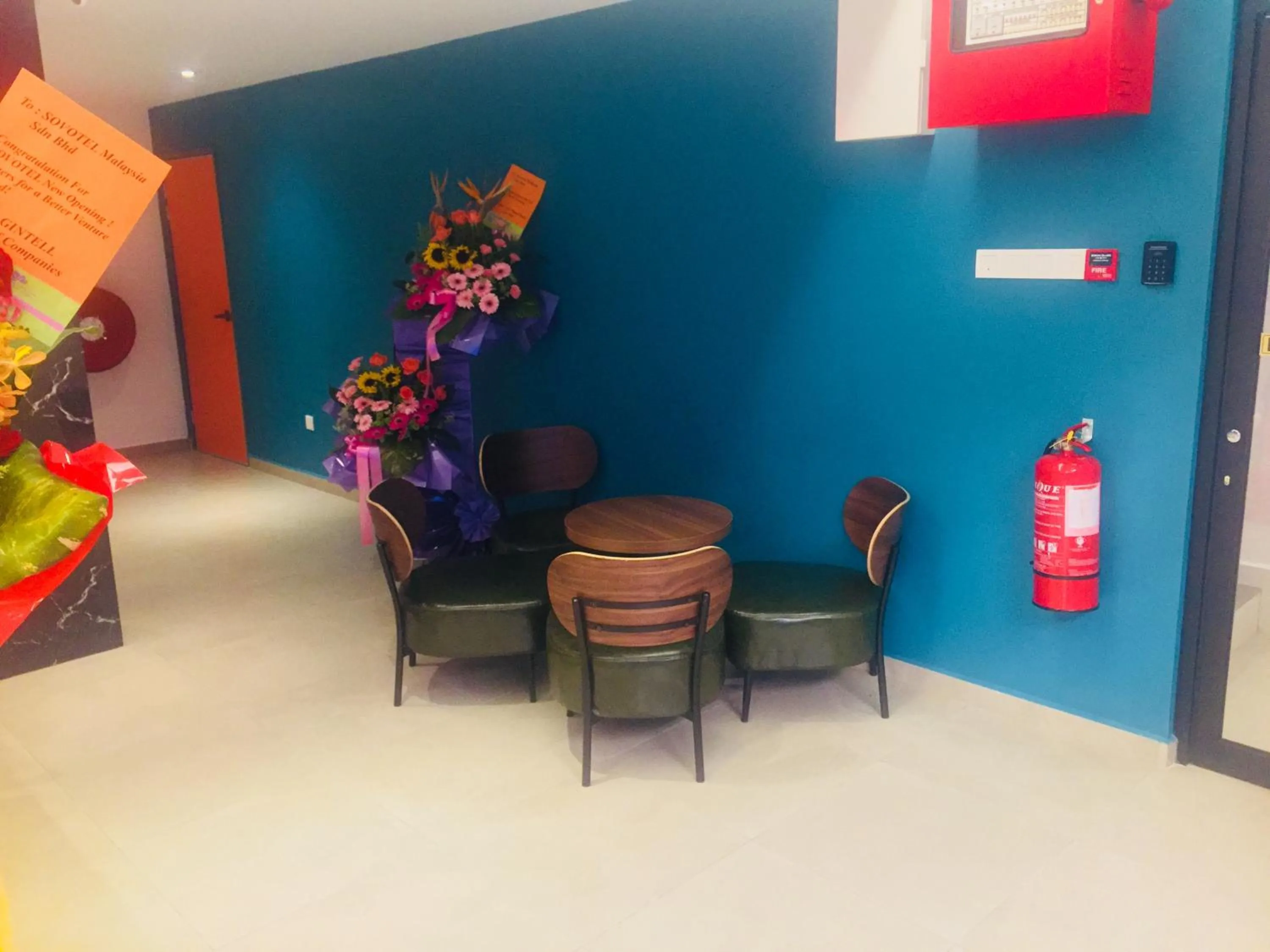 Seating area in Sovotel @ Puchong