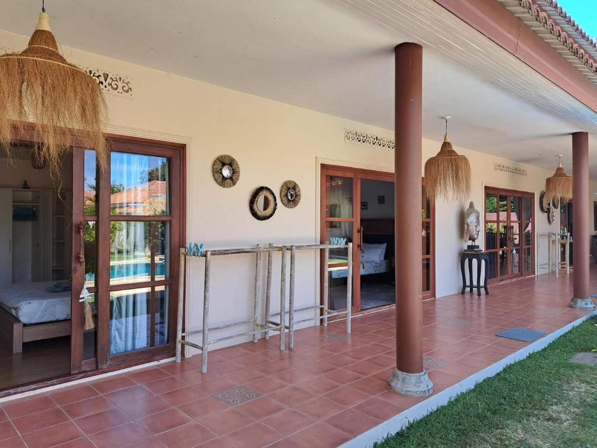 Balcony/Terrace in Laura's Guest House-adult only-