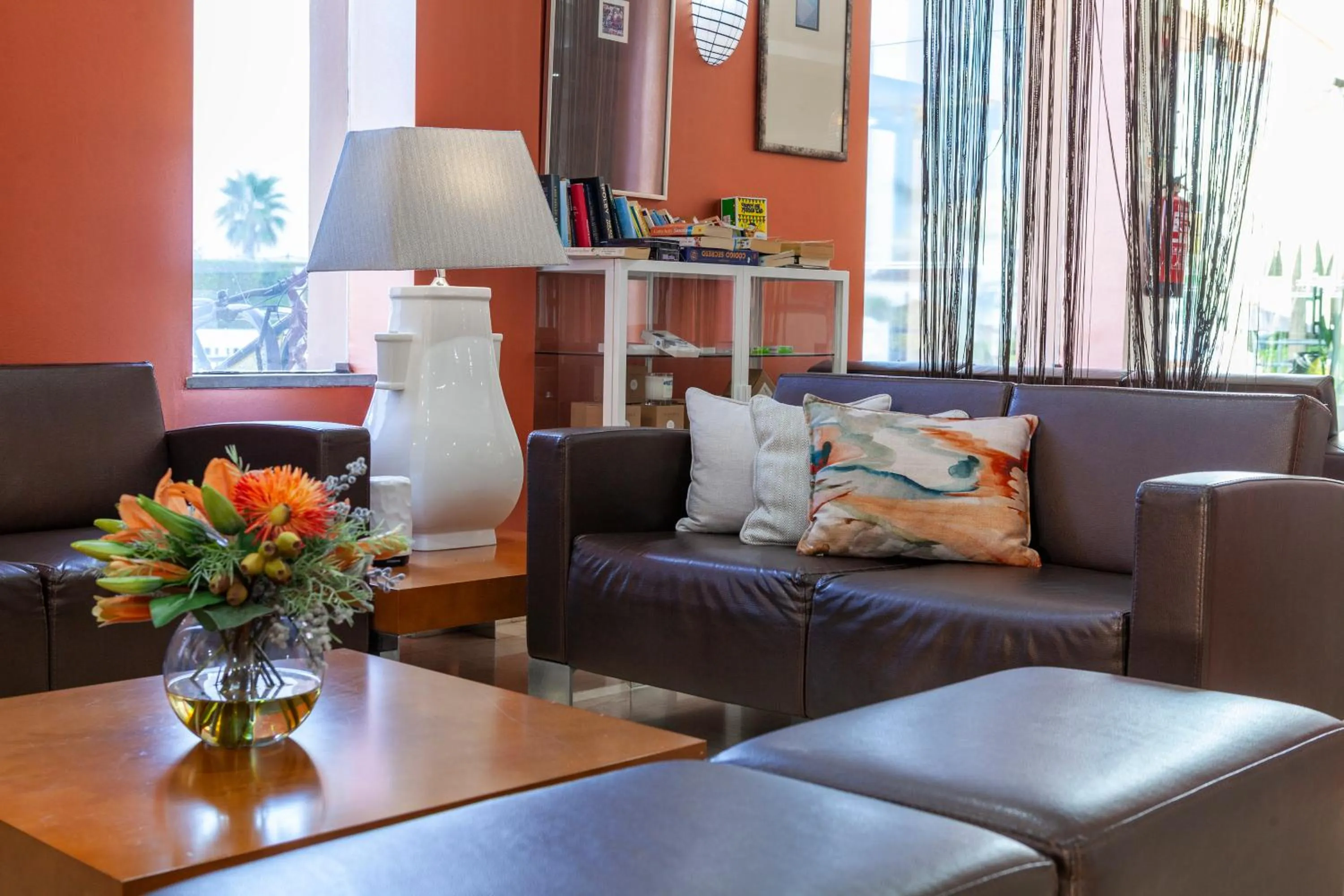 Lobby or reception in Hotel Praia Sol