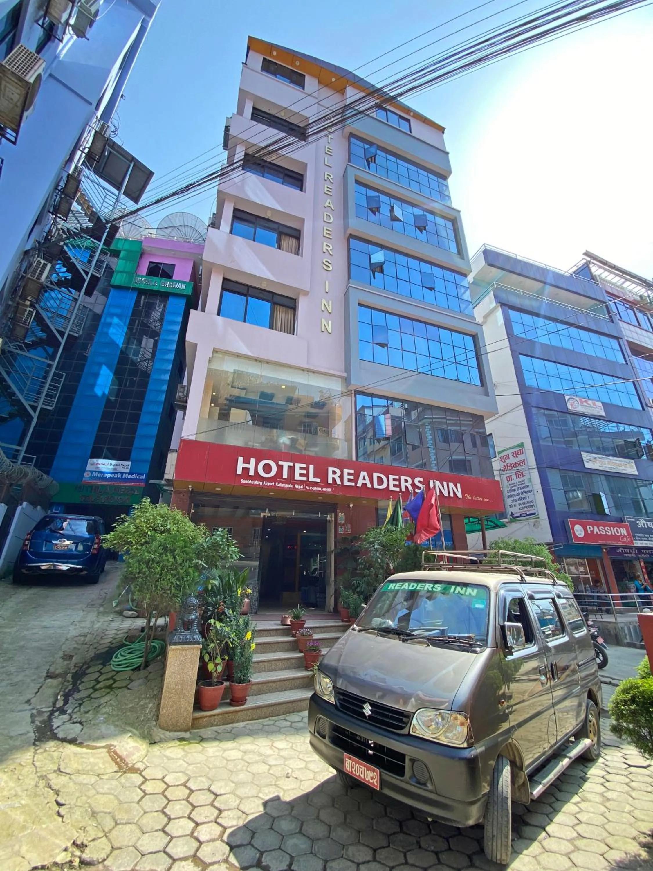 shuttle in Hotel Readers Inn Pvt.Ltd