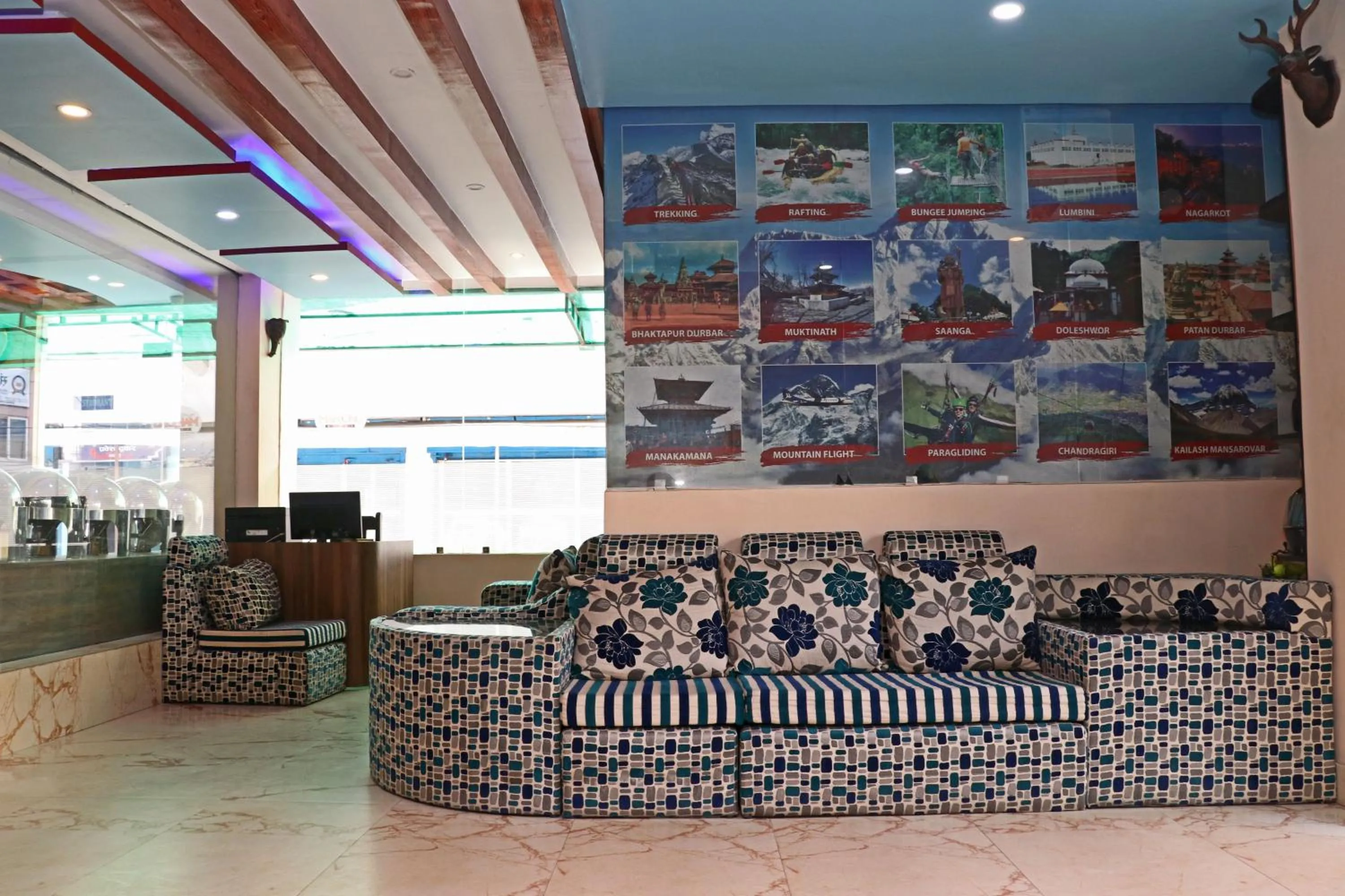 Lobby or reception in Hotel Readers Inn Pvt.Ltd