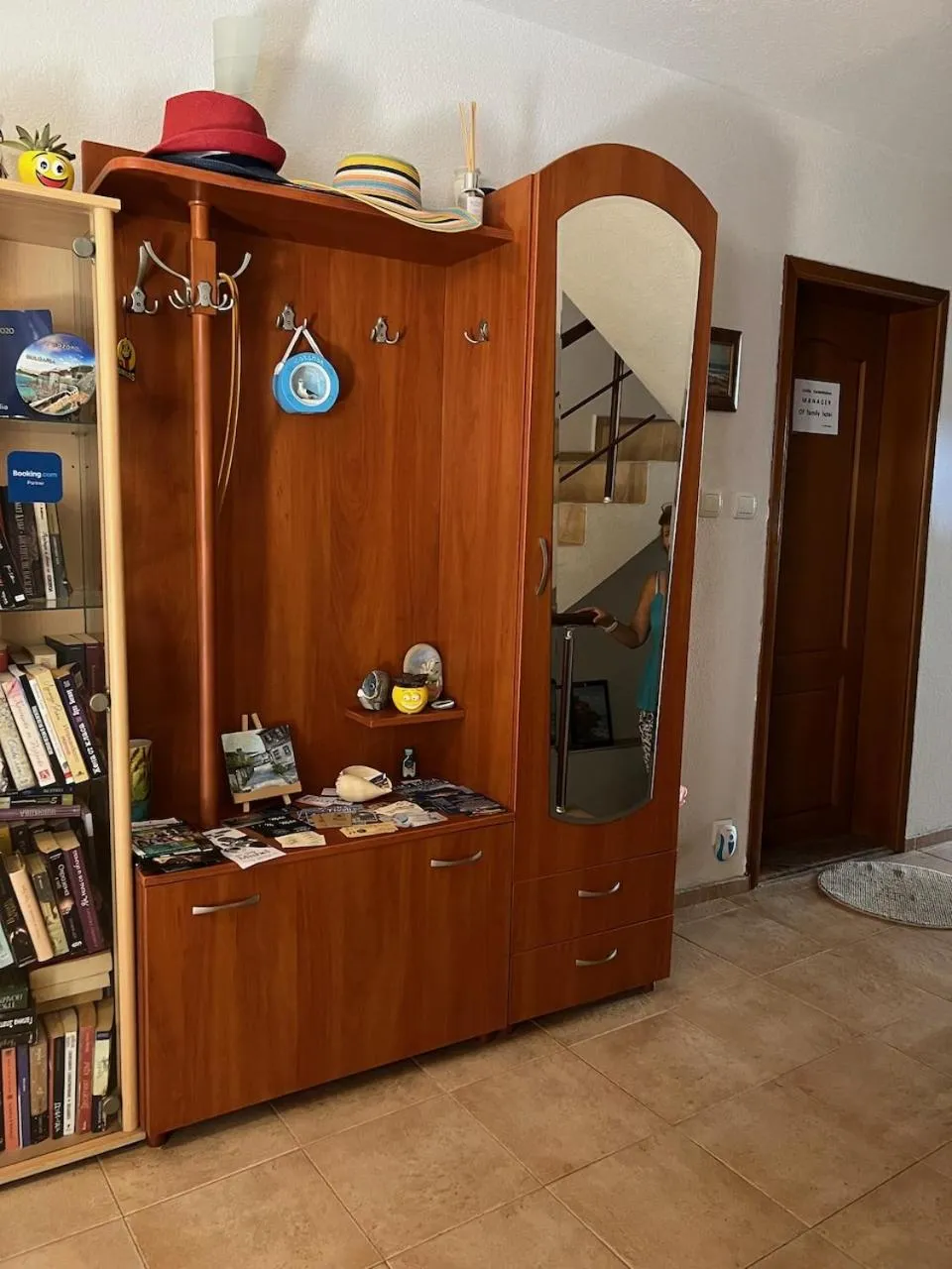 Library in Family Hotel Emilia