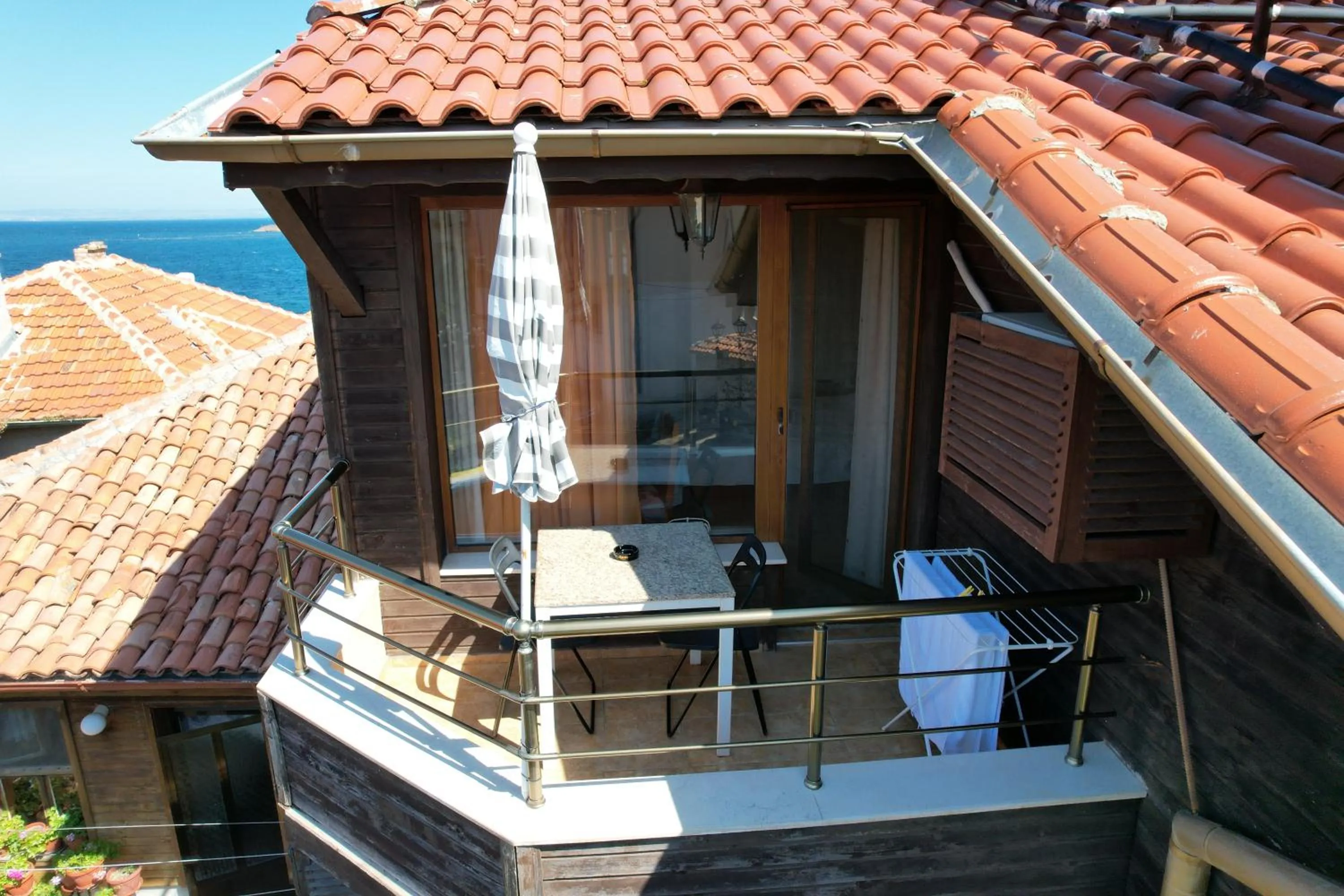 Balcony/Terrace in Family Hotel Emilia