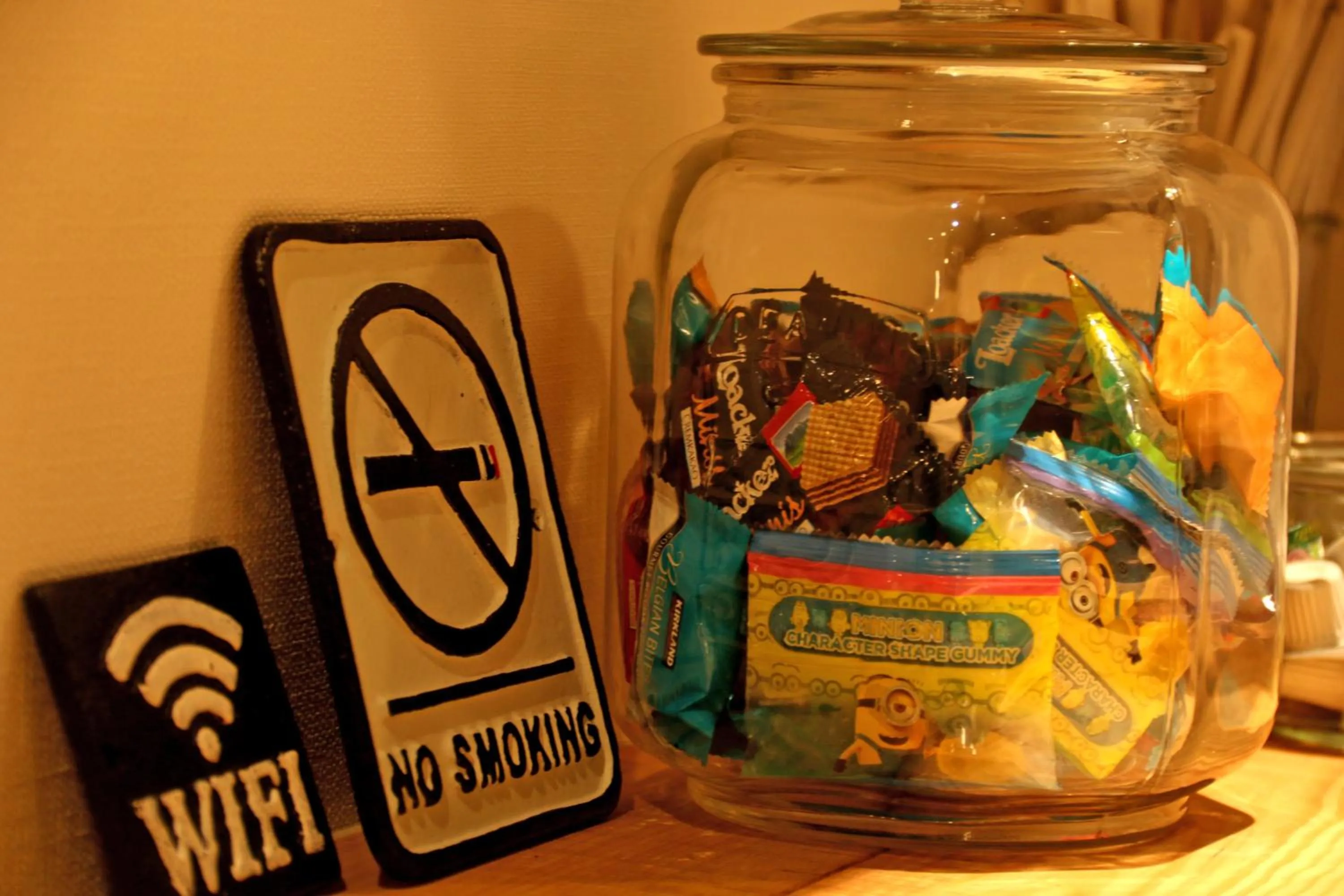 Decorative detail in Hotel 3 O'Clock Tennoji