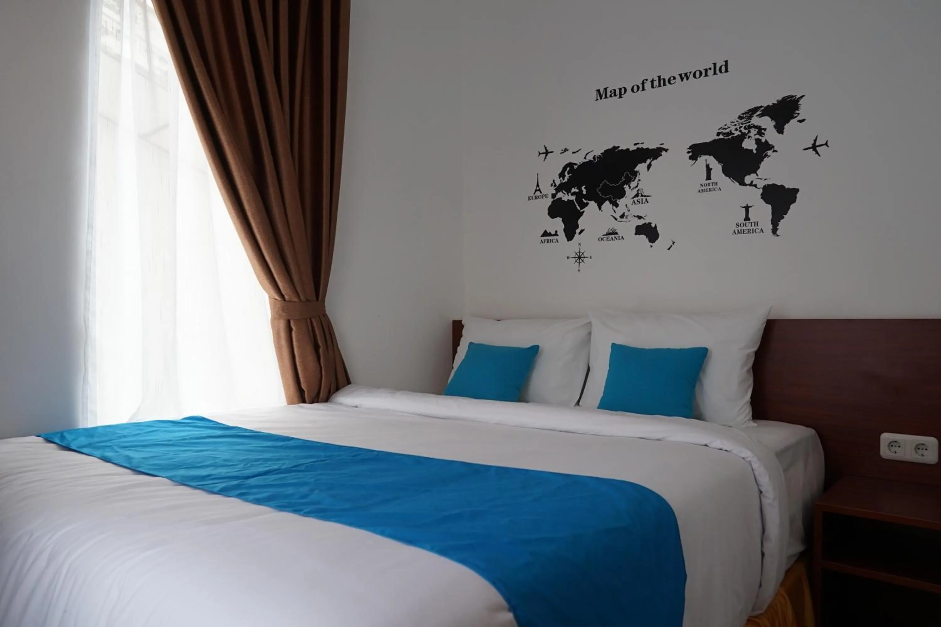 Bed in Cemerlang Inn